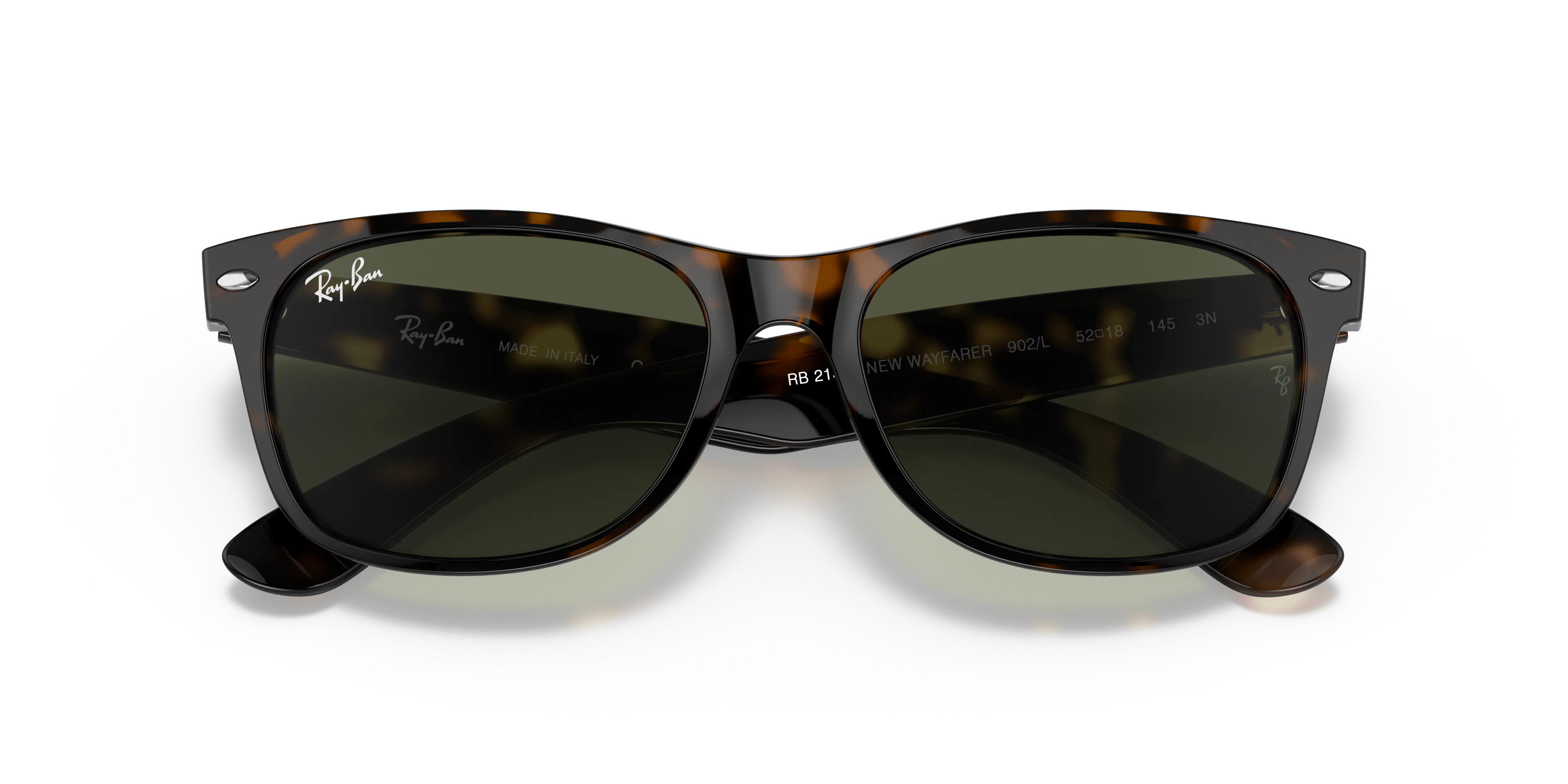 Ray-Ban New Wayfarer Classic RB 2132 (902L) Sunglasses | Vision