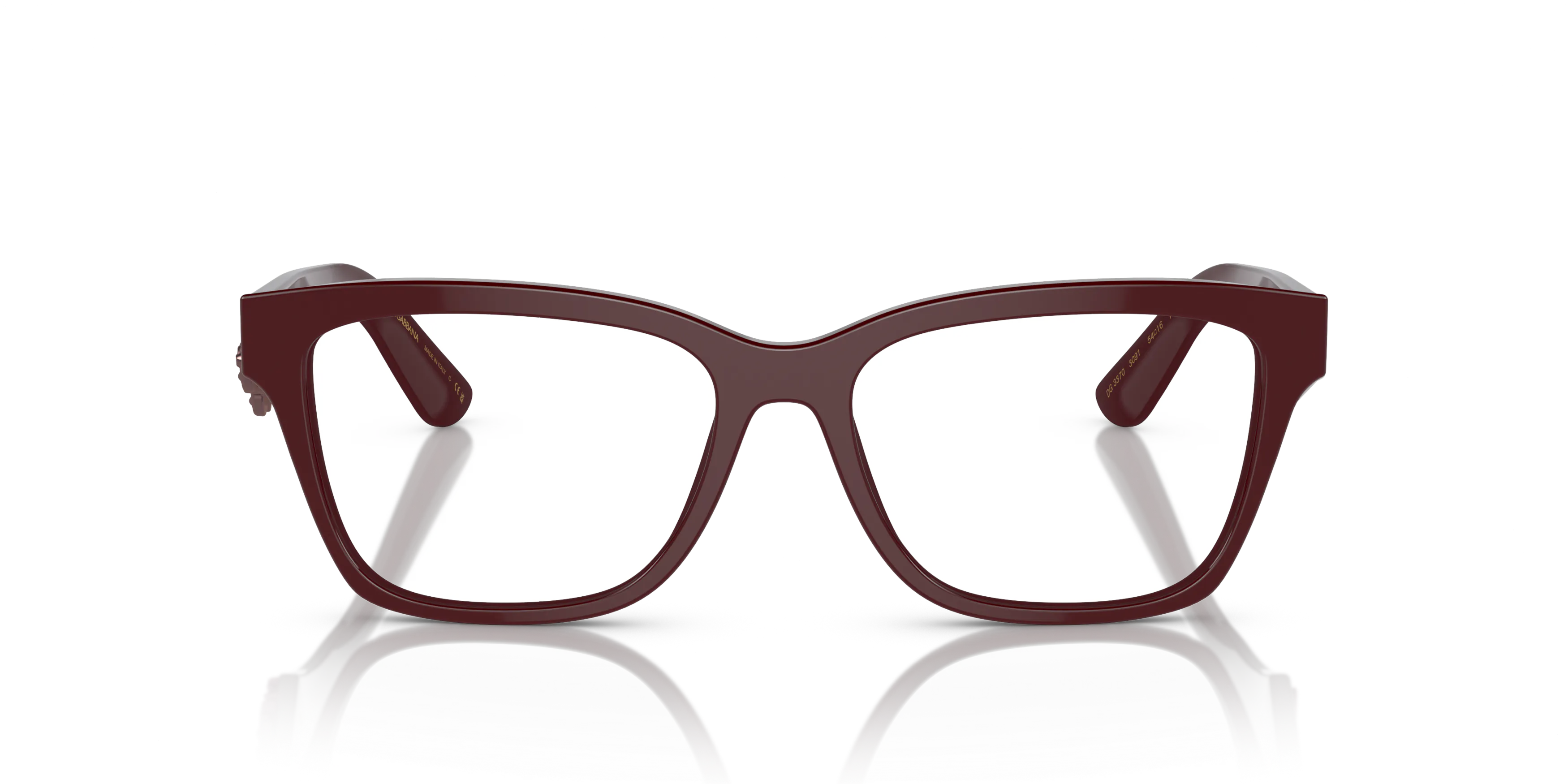 Front, Dolce&Gabbana DG3370 3091