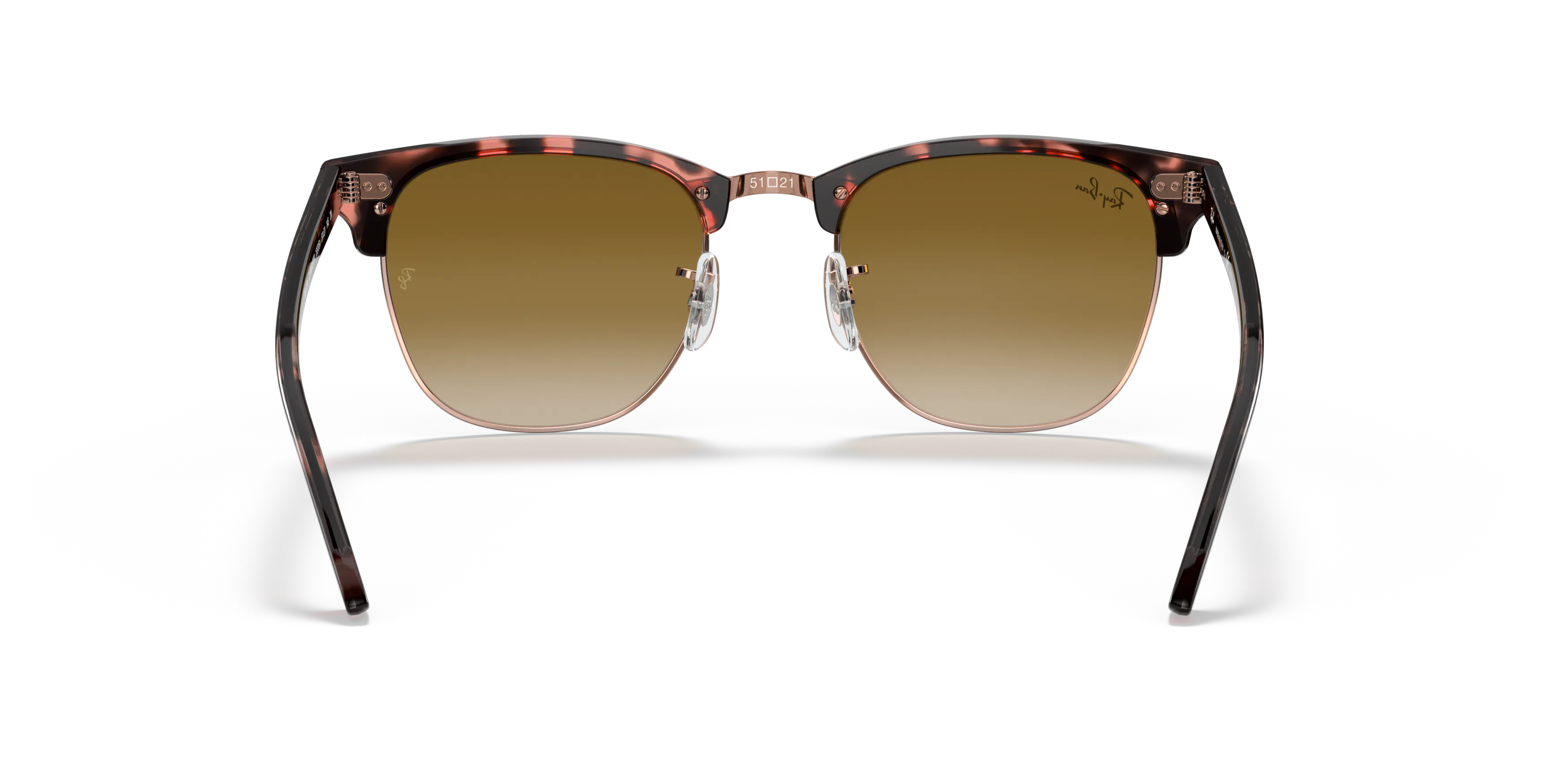 Detail02, Ray-Ban Clubmaster Fleck RB 3016 Sunglasses