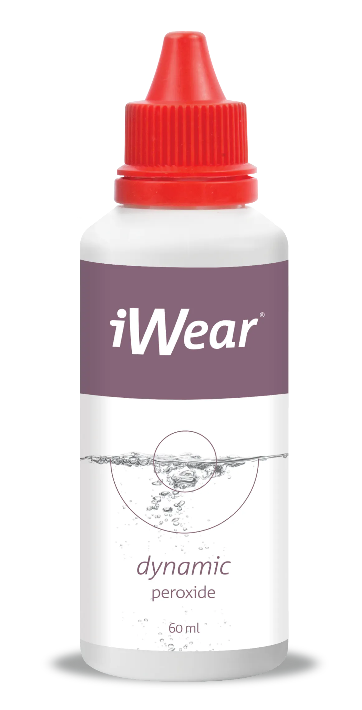 Front, iWear dynamic Kontaktlinsvätska 60 ml