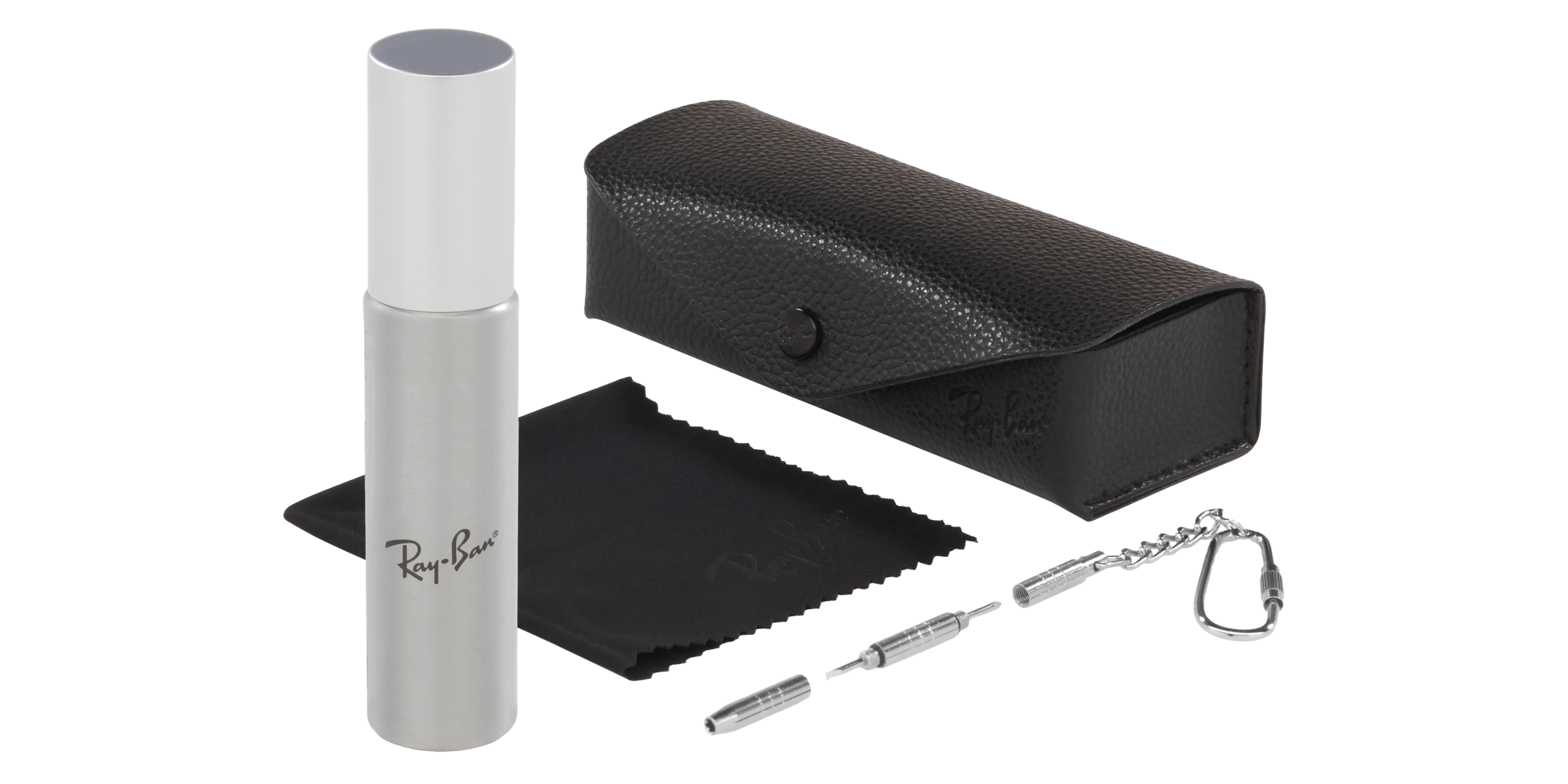 Front, Ray-Ban Cleaning Kit