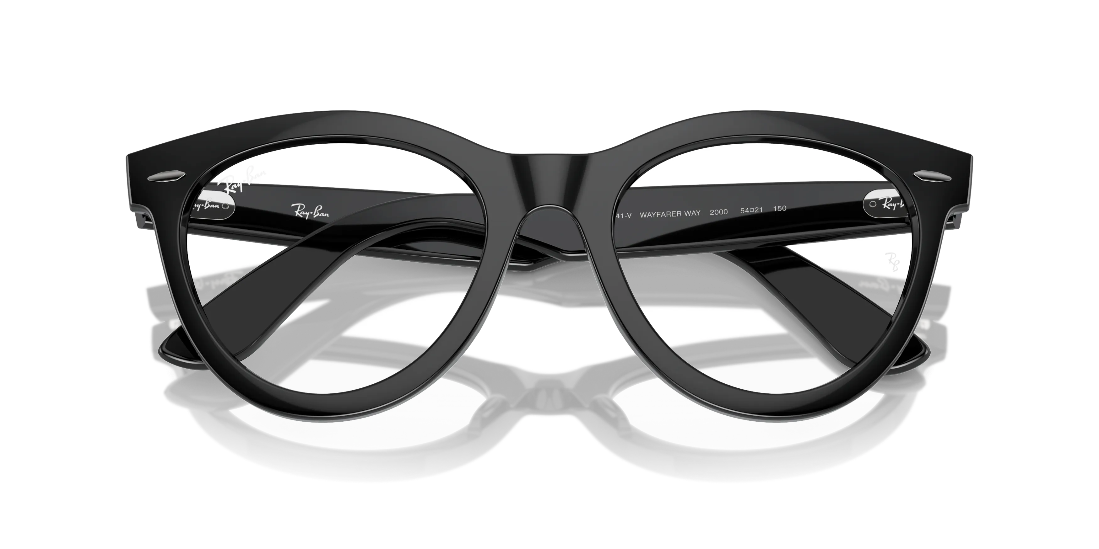 Folded, RAY-BAN Wayfarer Way Optics RX2241V 2000