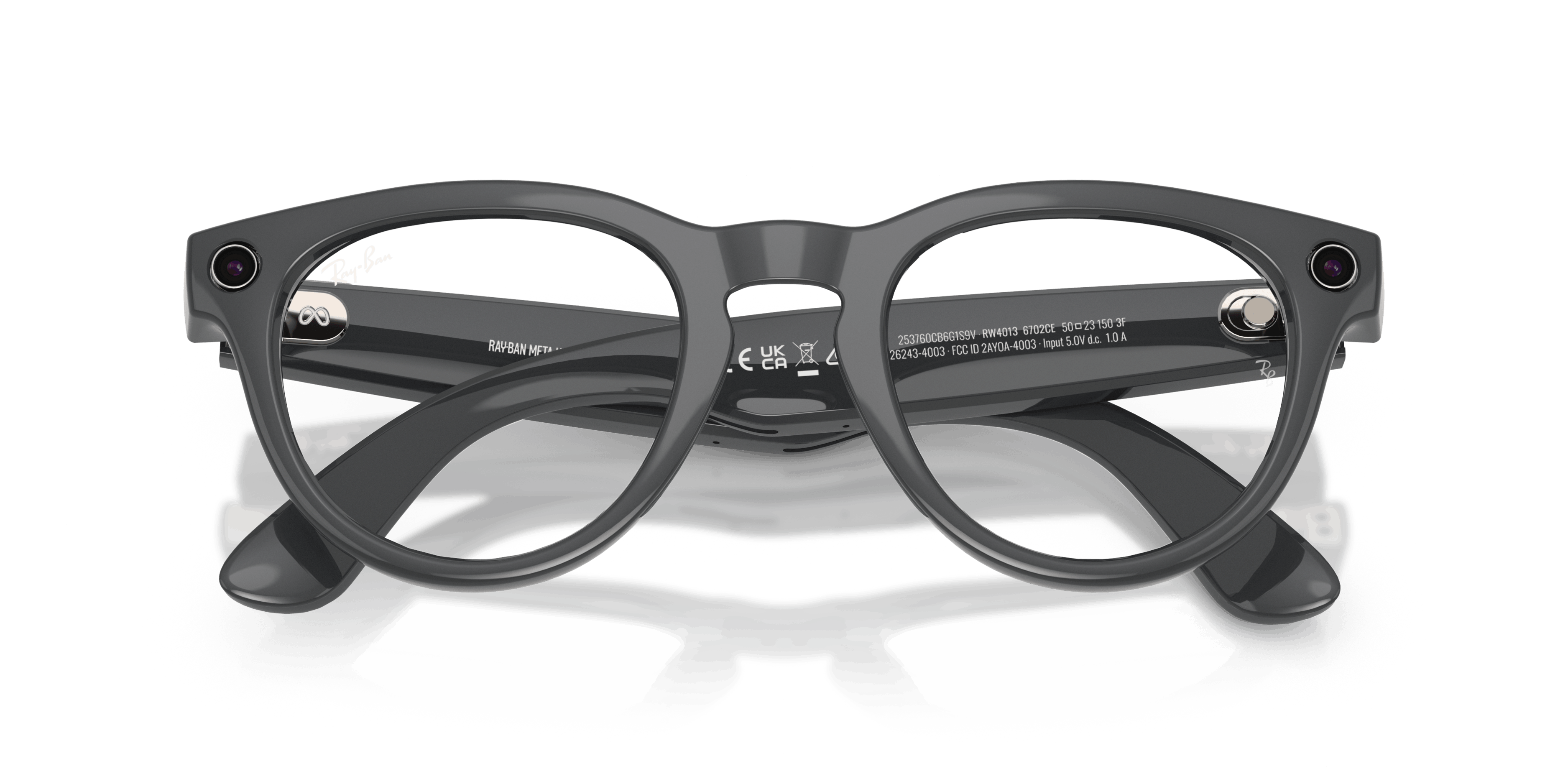 Folded, Ray-Ban Meta Headliner (Gen 2) RW 4013 with Transitions® lenses