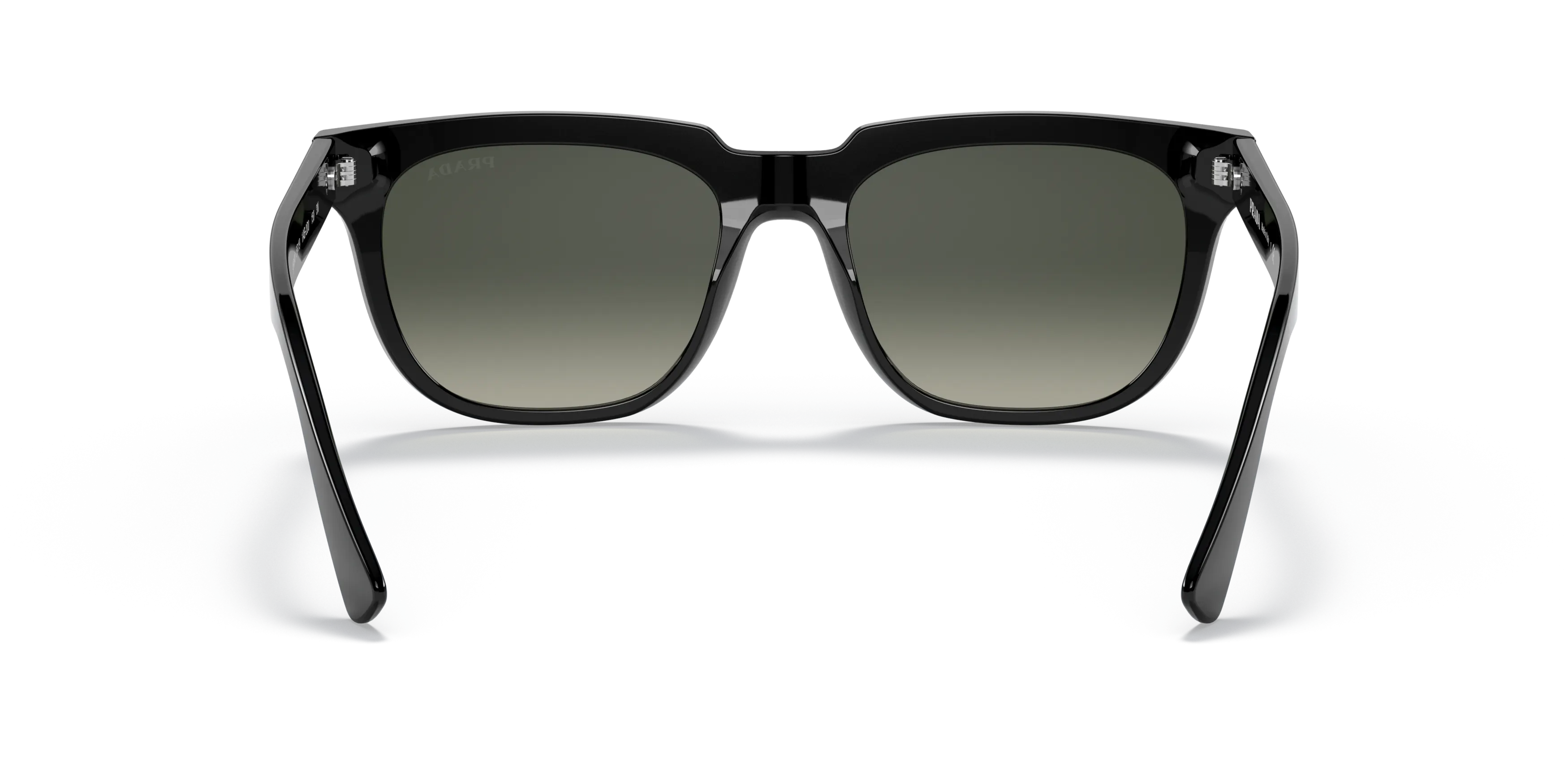 Prada PR 04YS pillow Sunglasses with Black frame and Grey 