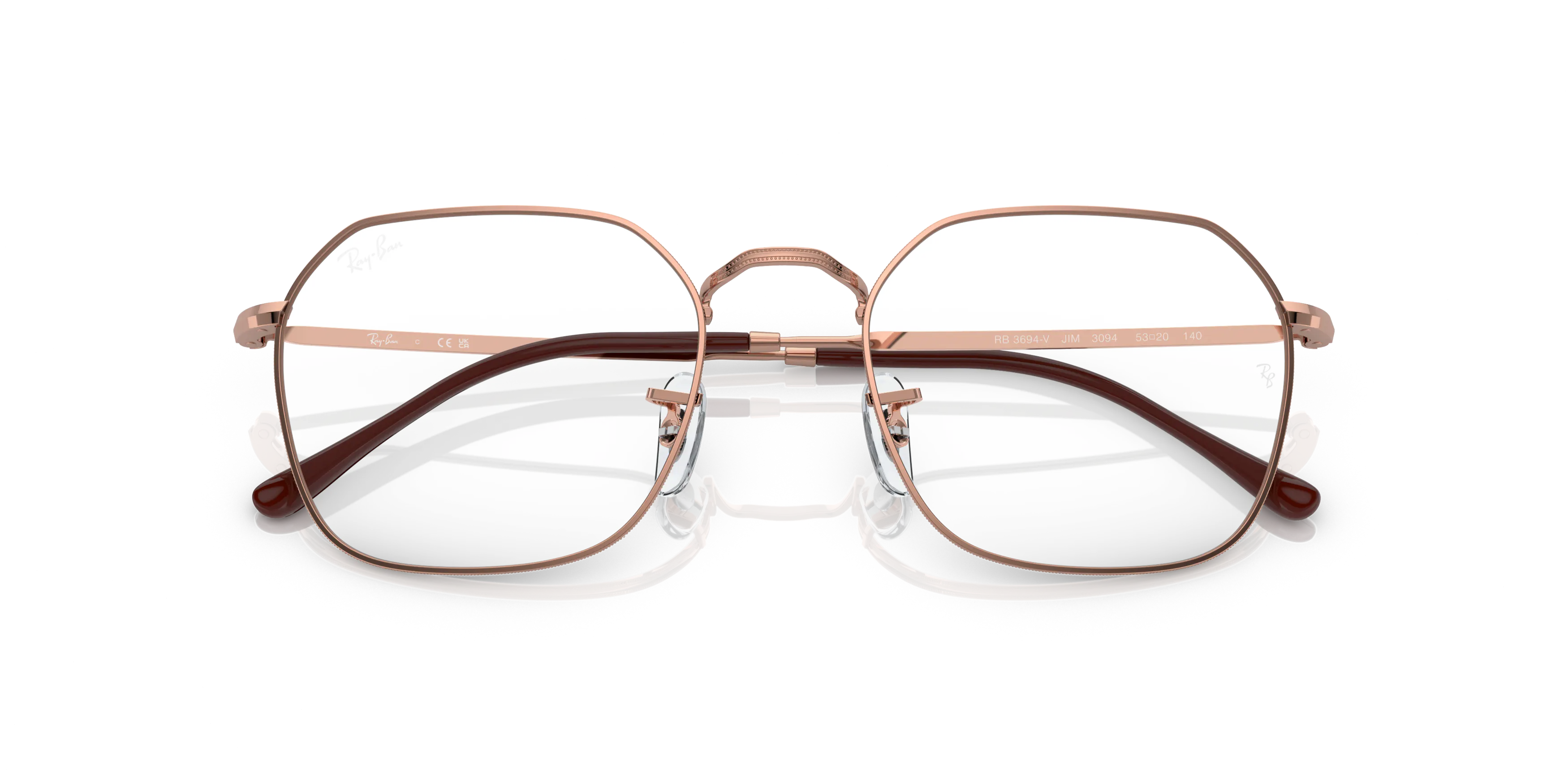 Folded, RAY-BAN Jim Optics RX3694V 3094