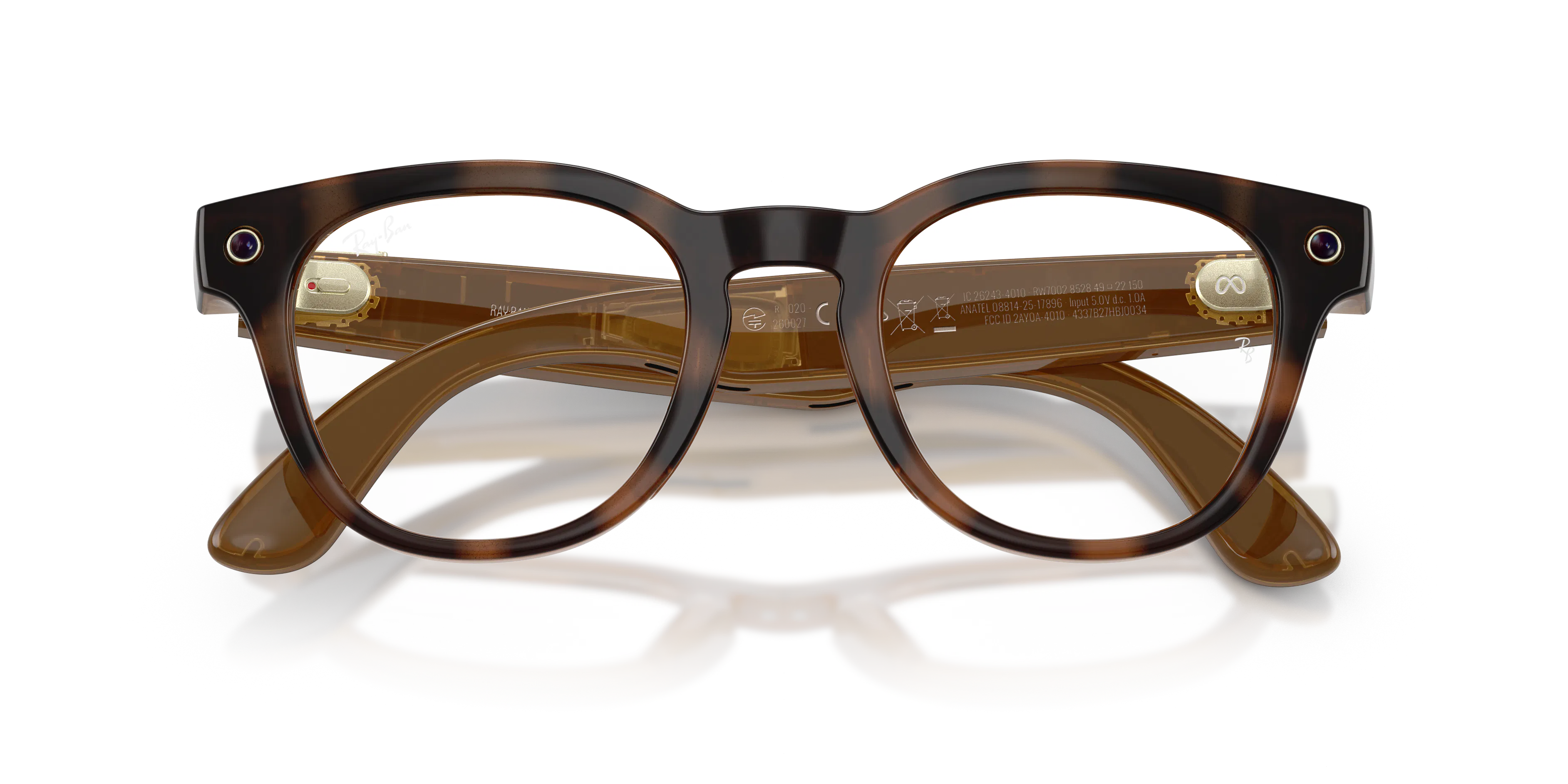 Folded, RAY-BAN META Scriber Optics RW7002 8528