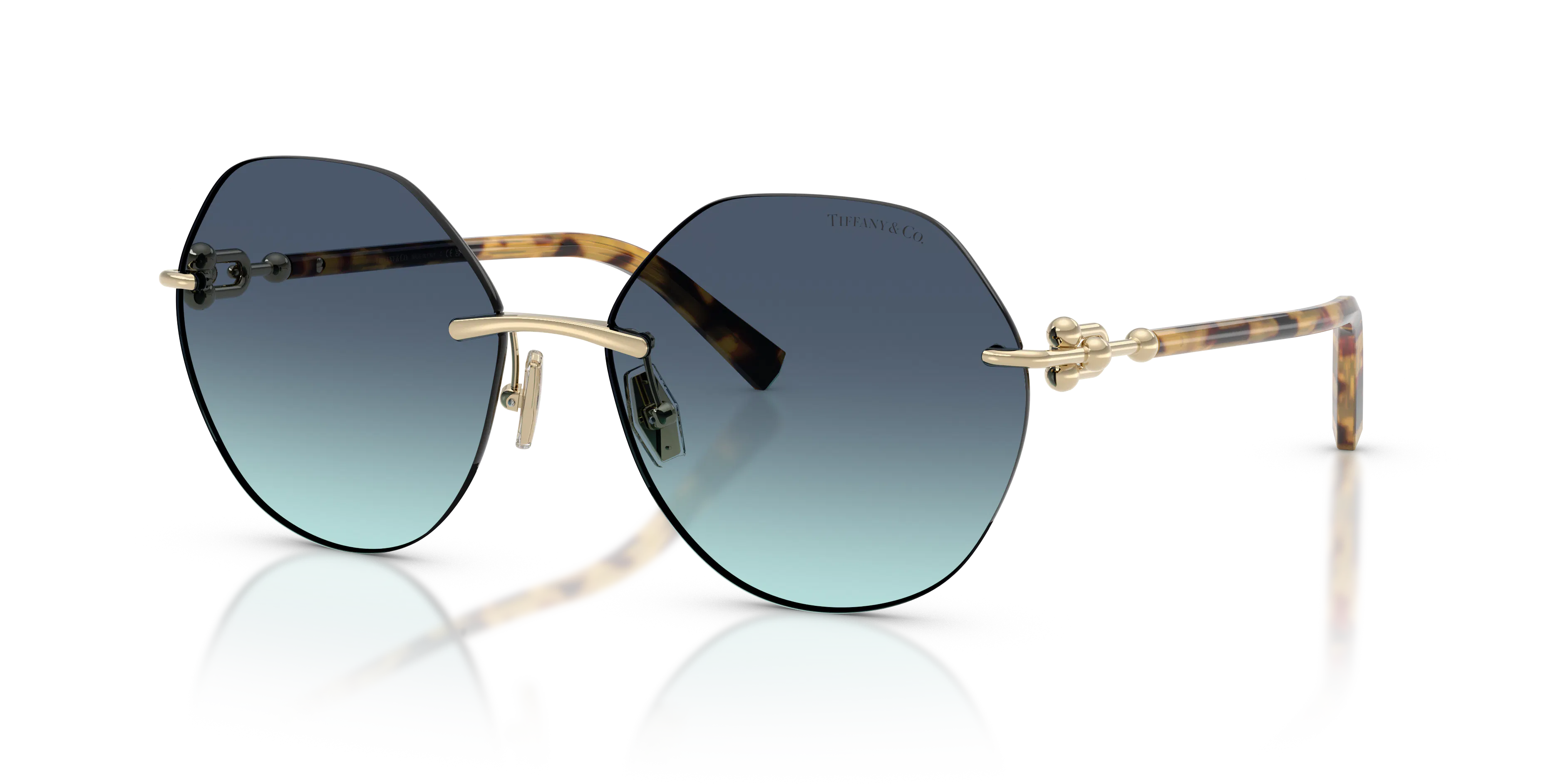 Angle_Left01, Tiffany & Co TF 3123 Sunglasses