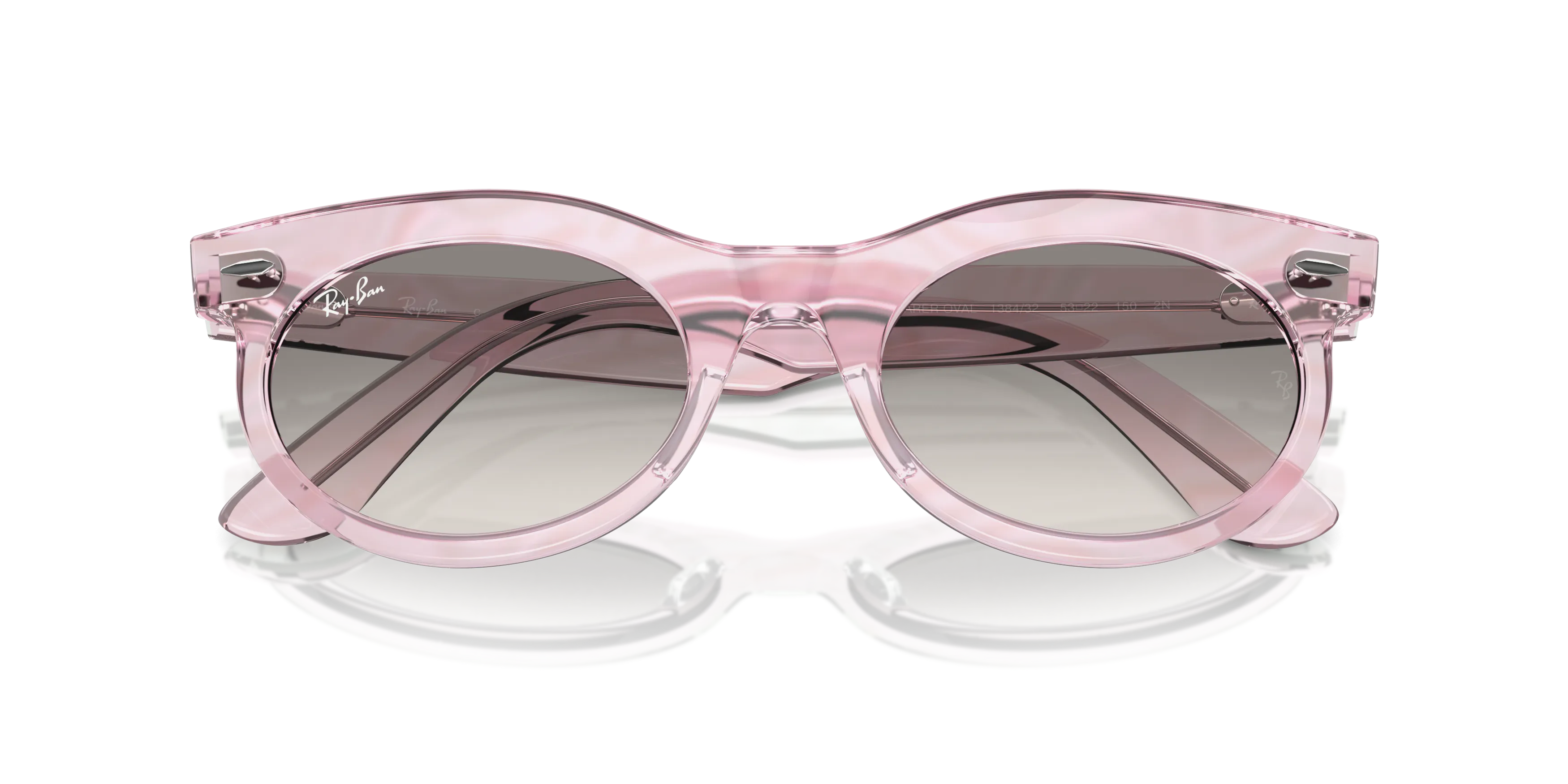 小物 Ray-Ban Change Collection ORB2242 F Ray-Ban Wayfarer Oval Change RB 2242 (138432) Sunglasses | Vision