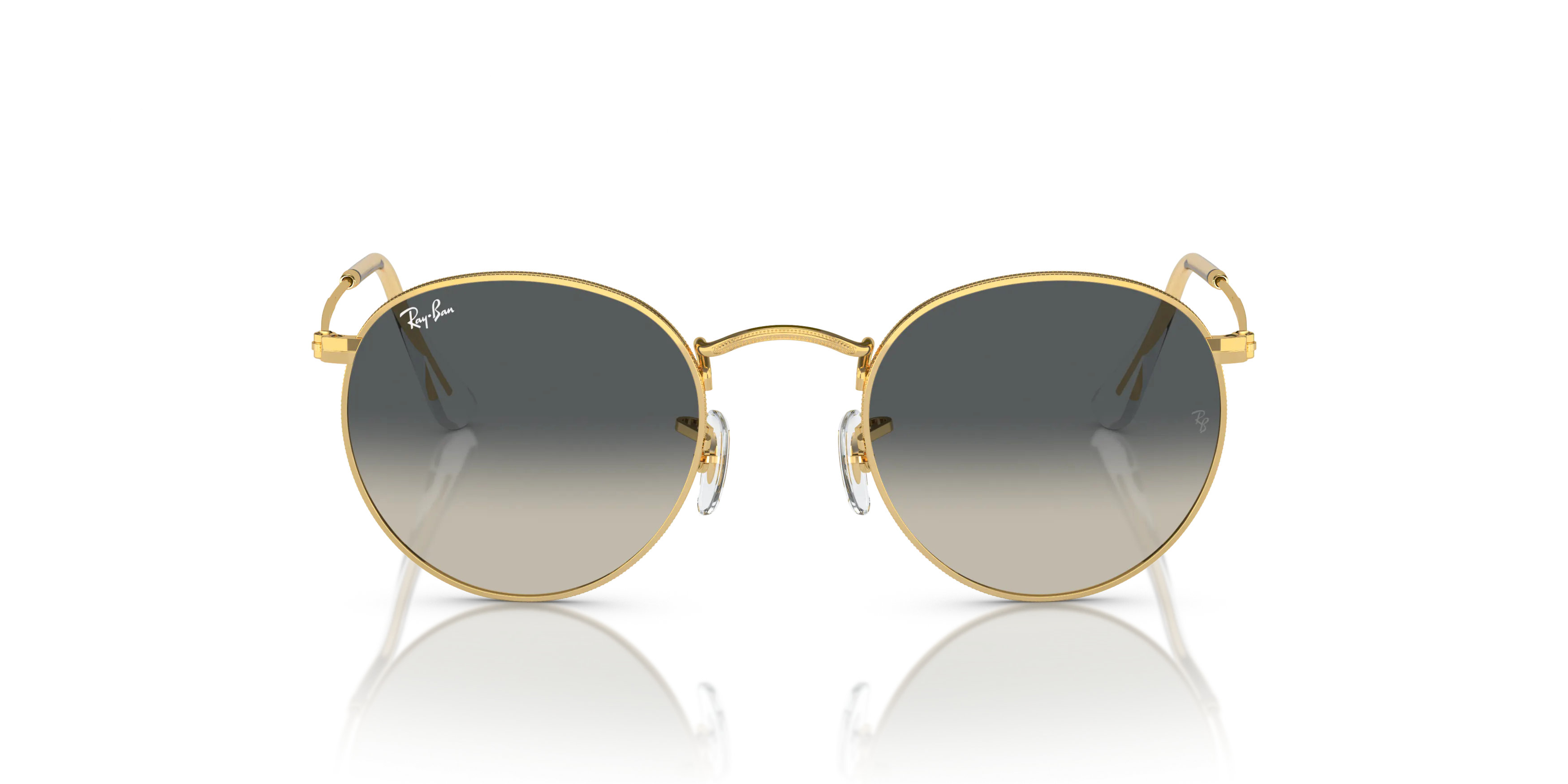 Front, Ray-Ban Round Metal RB3447 001/71