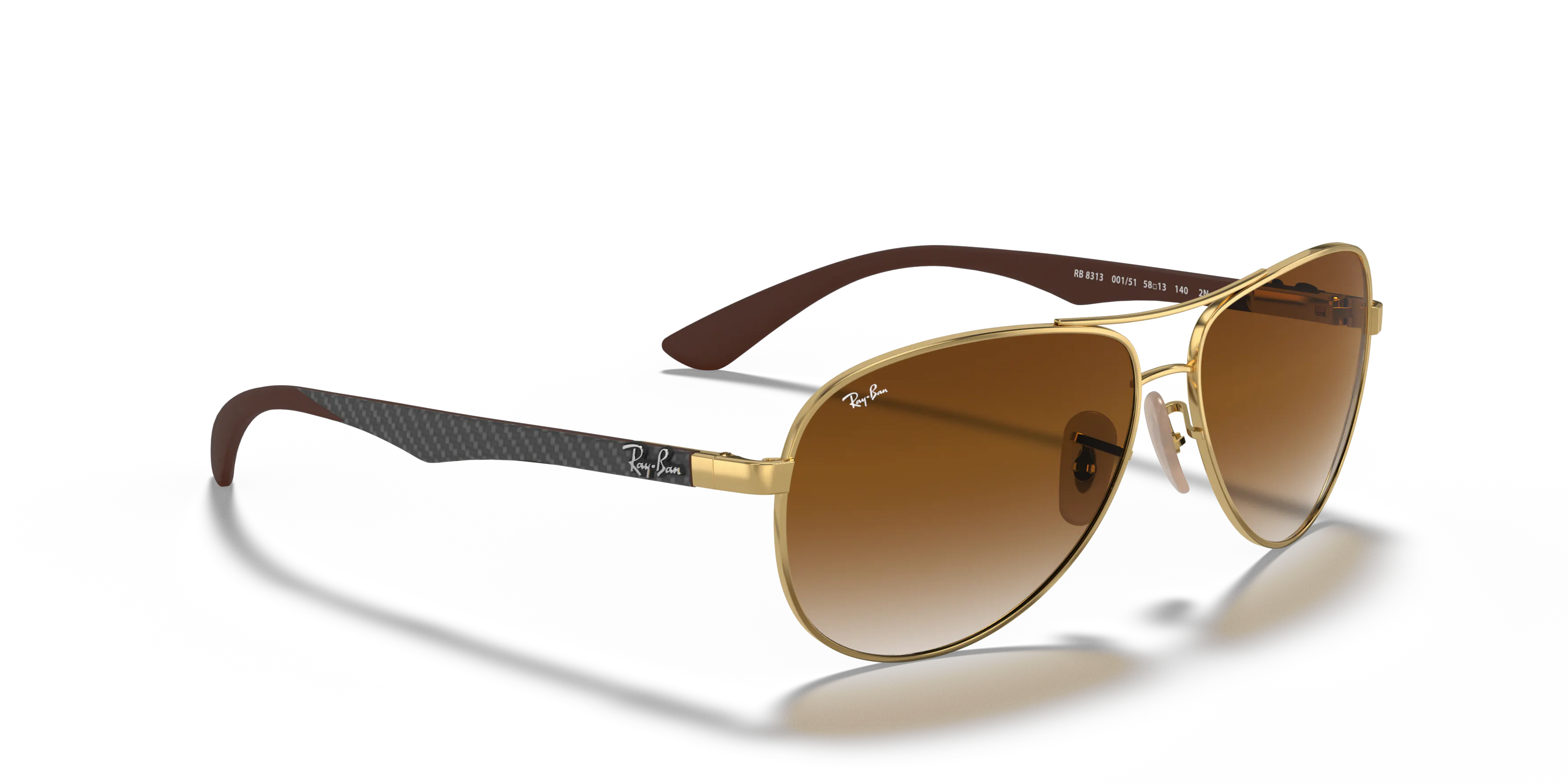 Angle_Right01, Ray-Ban Carbon Fibre RB8313 001/51
