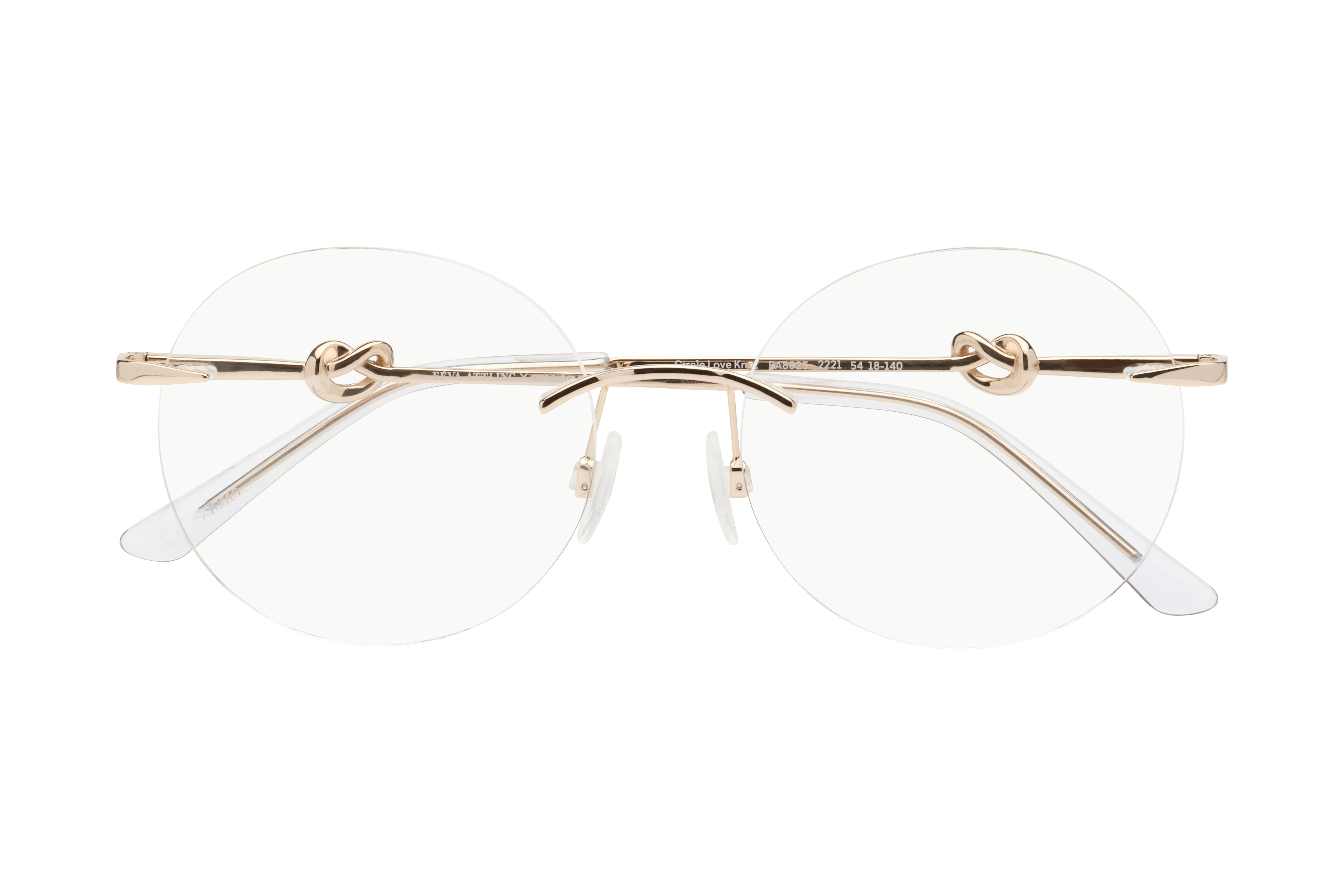 Folded, Efva Attling Circle Love Knot 8025 2221 Brillestel