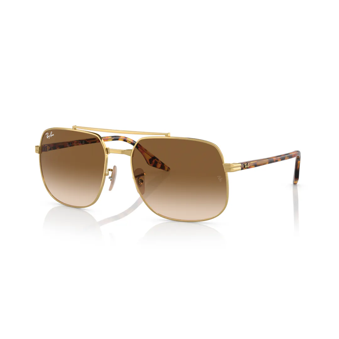 Ray-Ban 0RB3699 Solbriller - Firkantede Guld Ray-Ban 0RB3699 Solbriller - Firkantede Guld