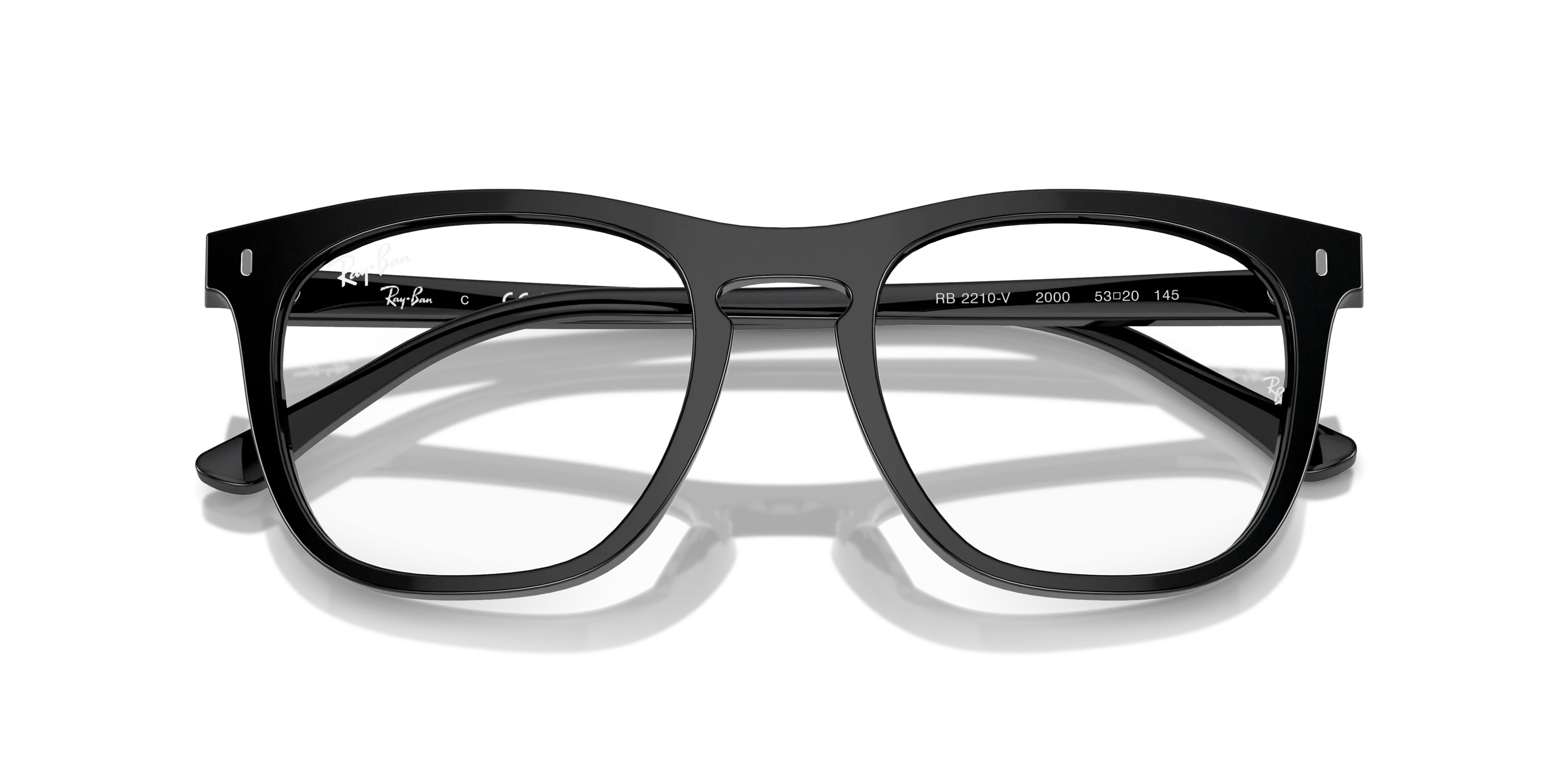 Folded, RAY-BAN Optics RX2210V 2000