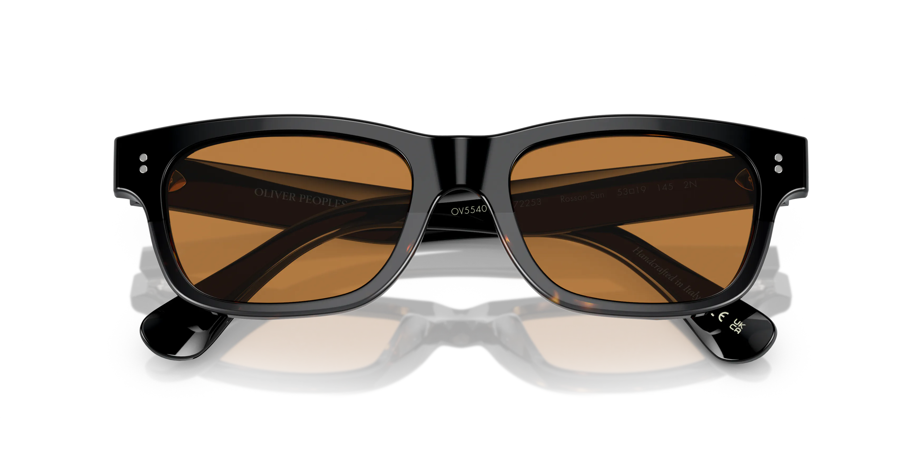 Oliver Peoples OV5540SU Rosson Sun rectangle Sunglasses with Black