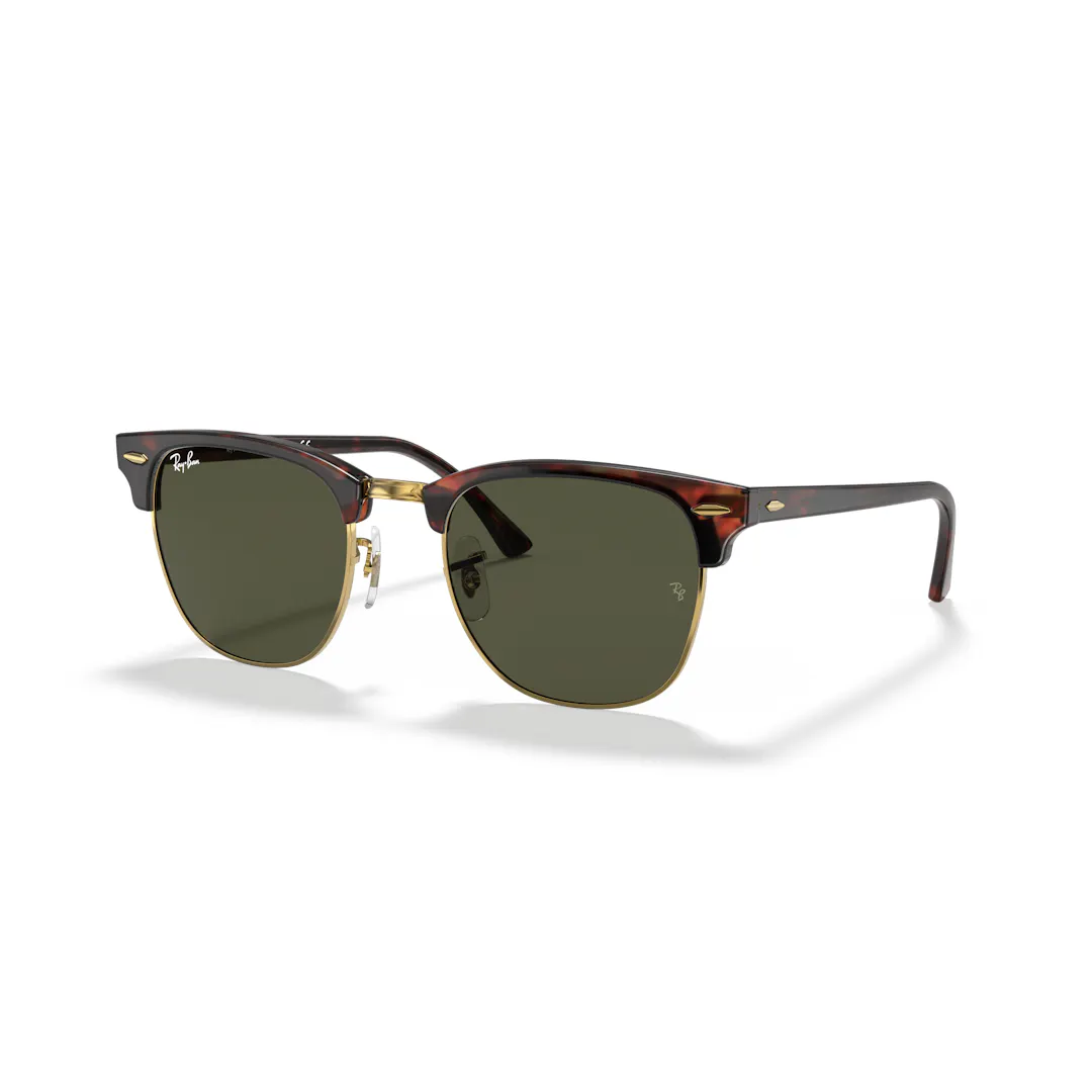 Ray-Ban Clubmaster Classic 0RB3016 Solbriller - Firkantede Brun