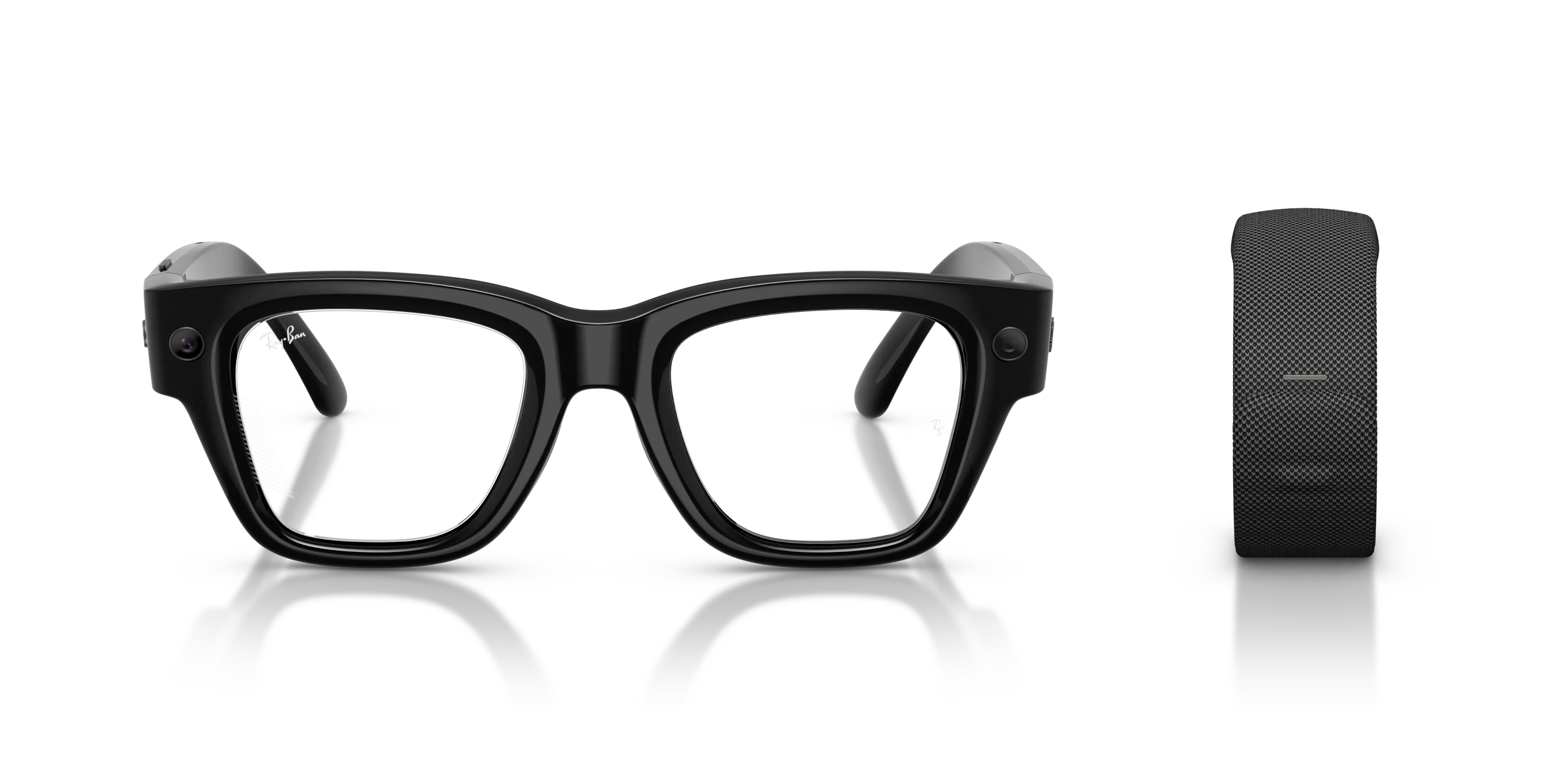 Front, Meta Ray-Ban Display (Large) with Transitions® lenses