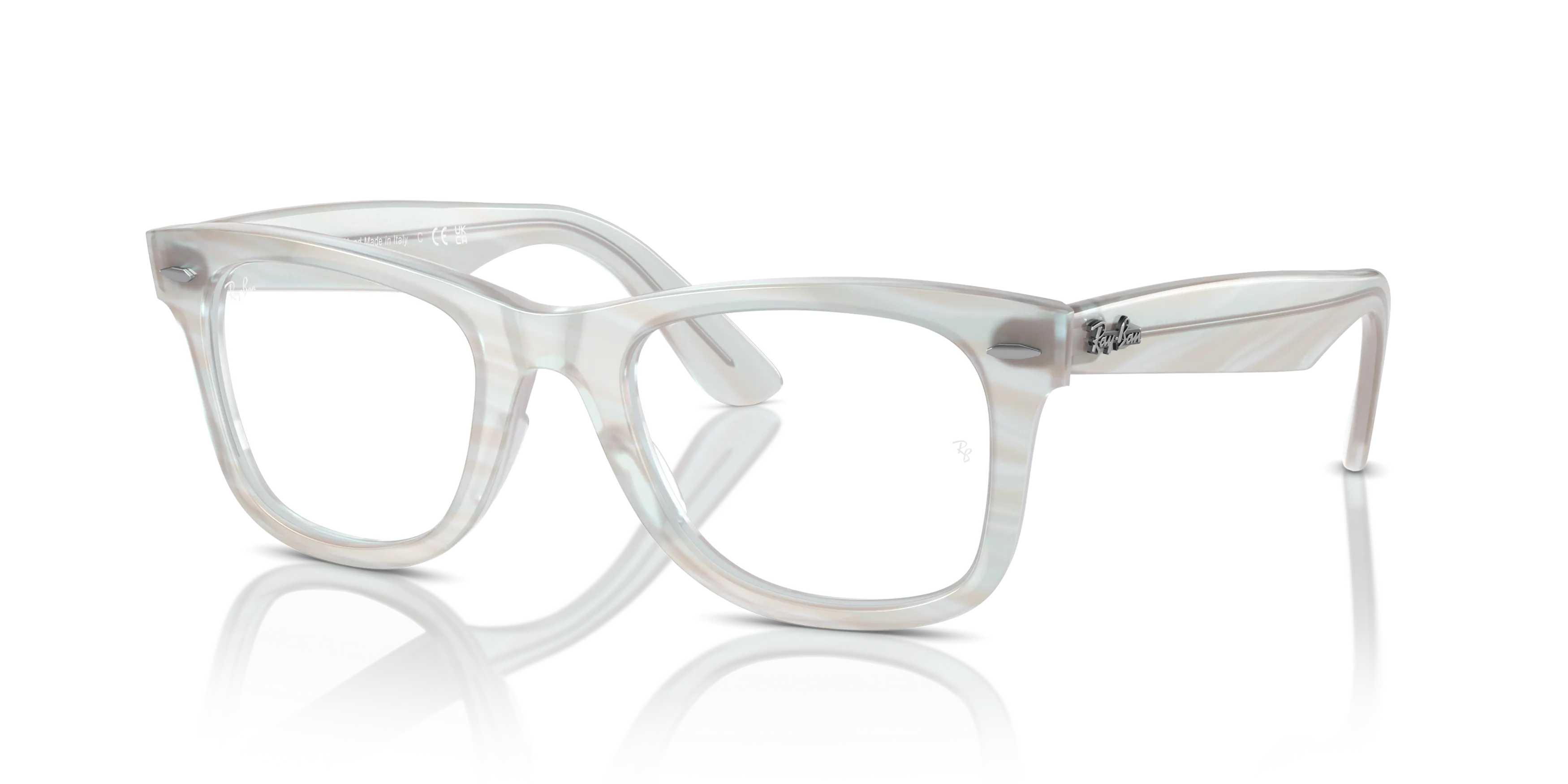 Angle_Left01, Ray-Ban Wayfarer Ease Change RX 4340V Glasses