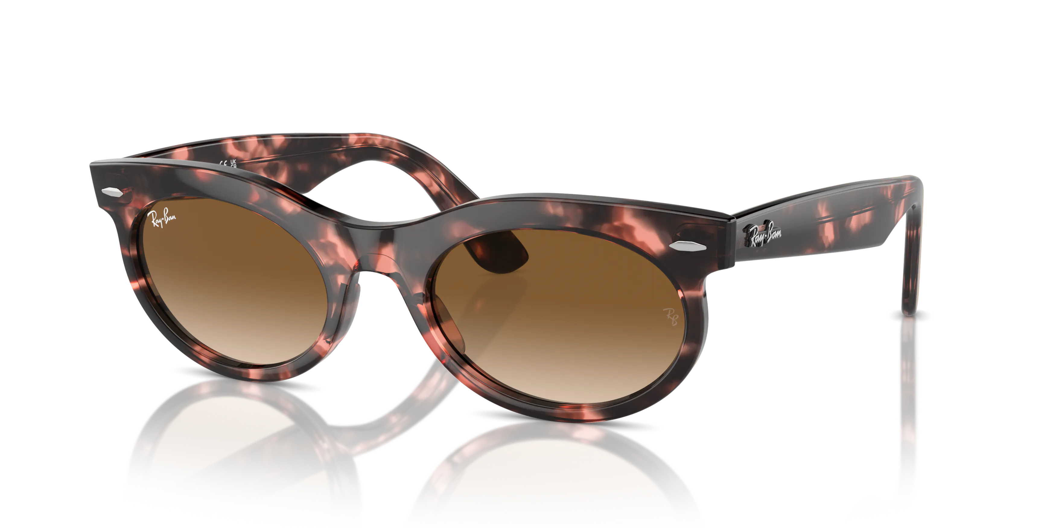 Angle_Left01, Ray-Ban Wayfarer Oval RB2242 133451 Solglasögon