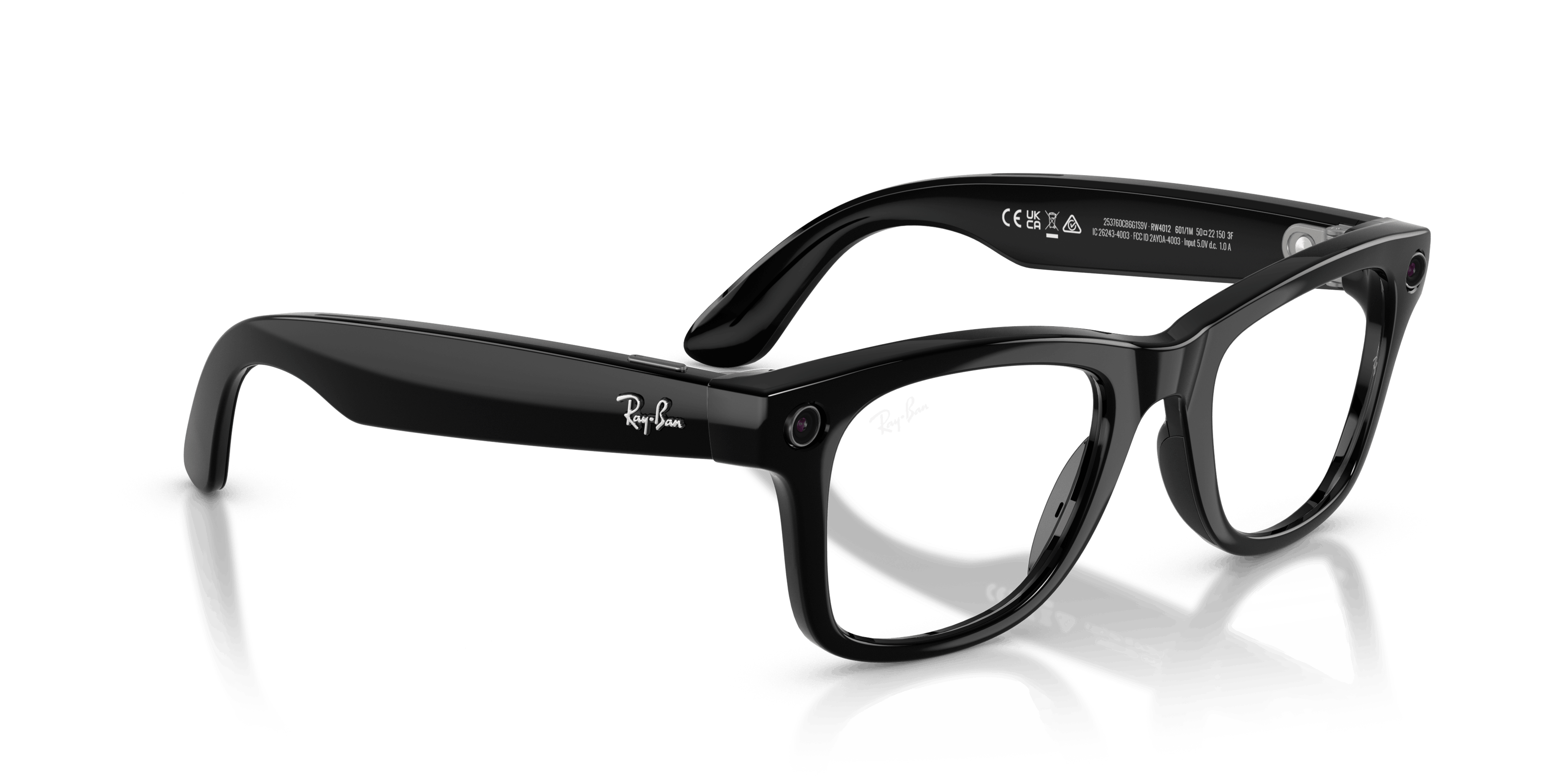 Angle_Right01, Ray-Ban Meta Wayfarer Transitions® RW4012 601/1M