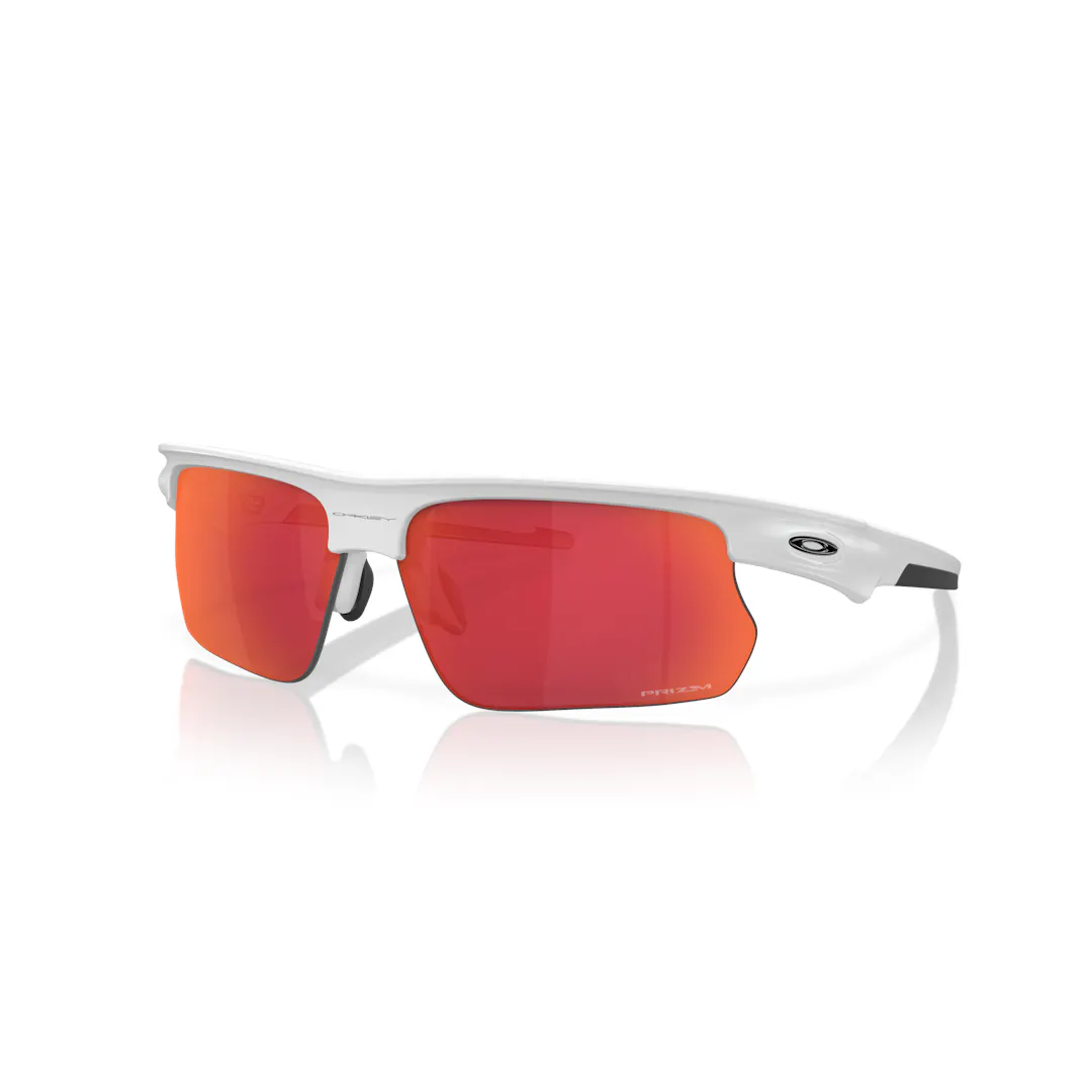 Oakley BiSphaera 0OO9400 Solbriller - Hvid / Sort Spejlede Linser