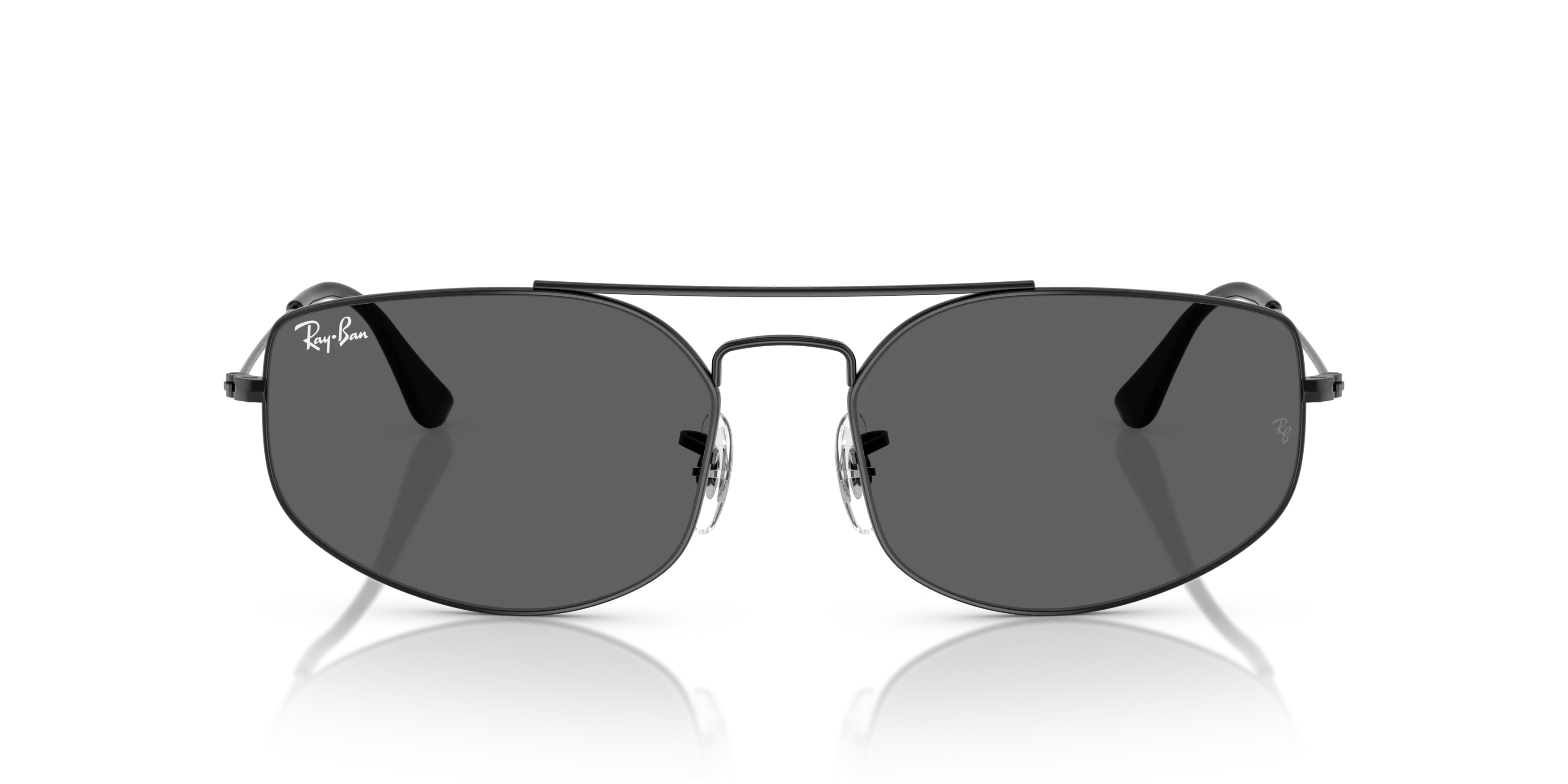 Front, Ray-Ban Explorer V 0RB3845 002/B1 Solbriller