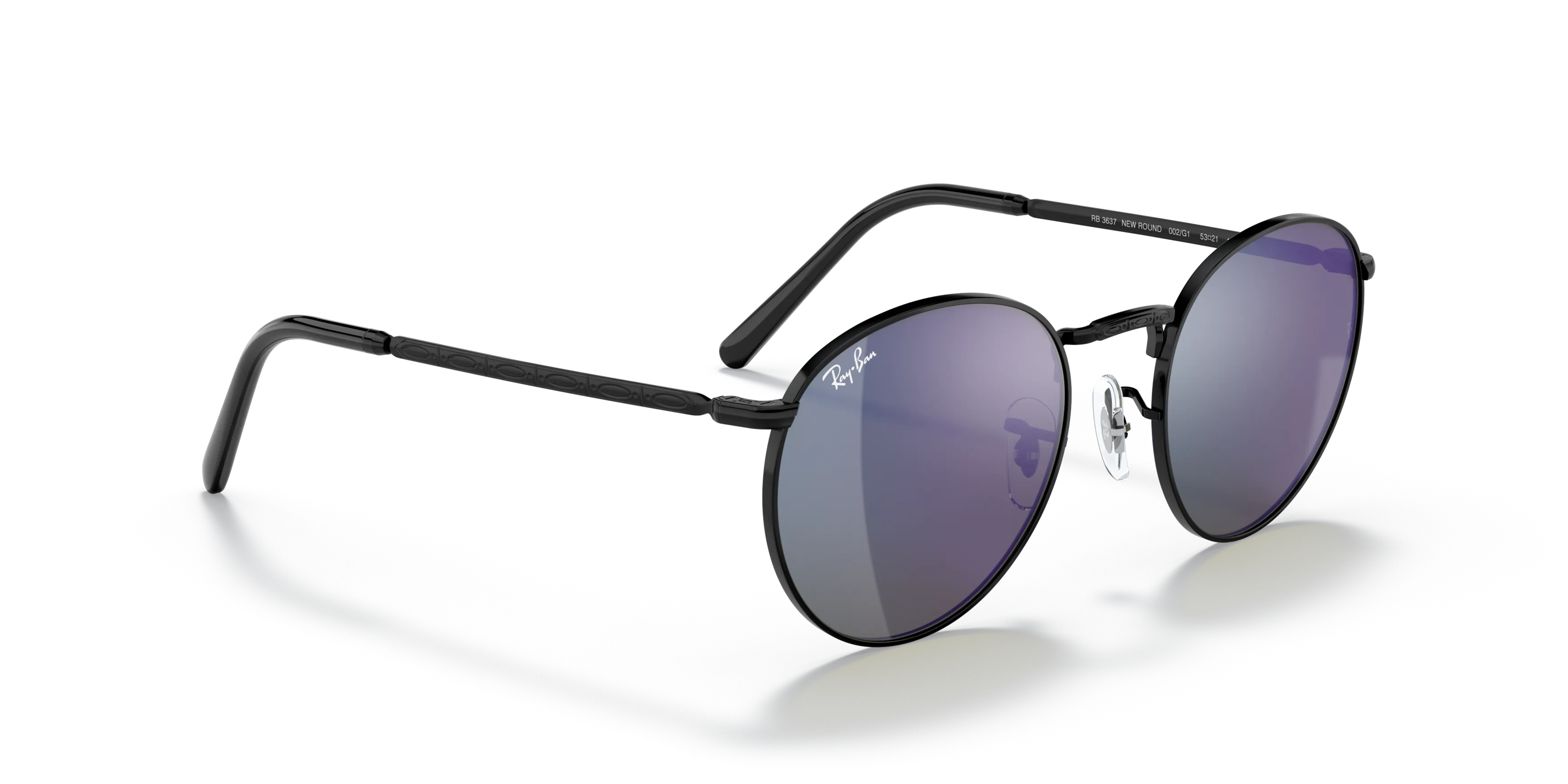 Angle_Right01, Ray-Ban New Round RB3637 002/G1