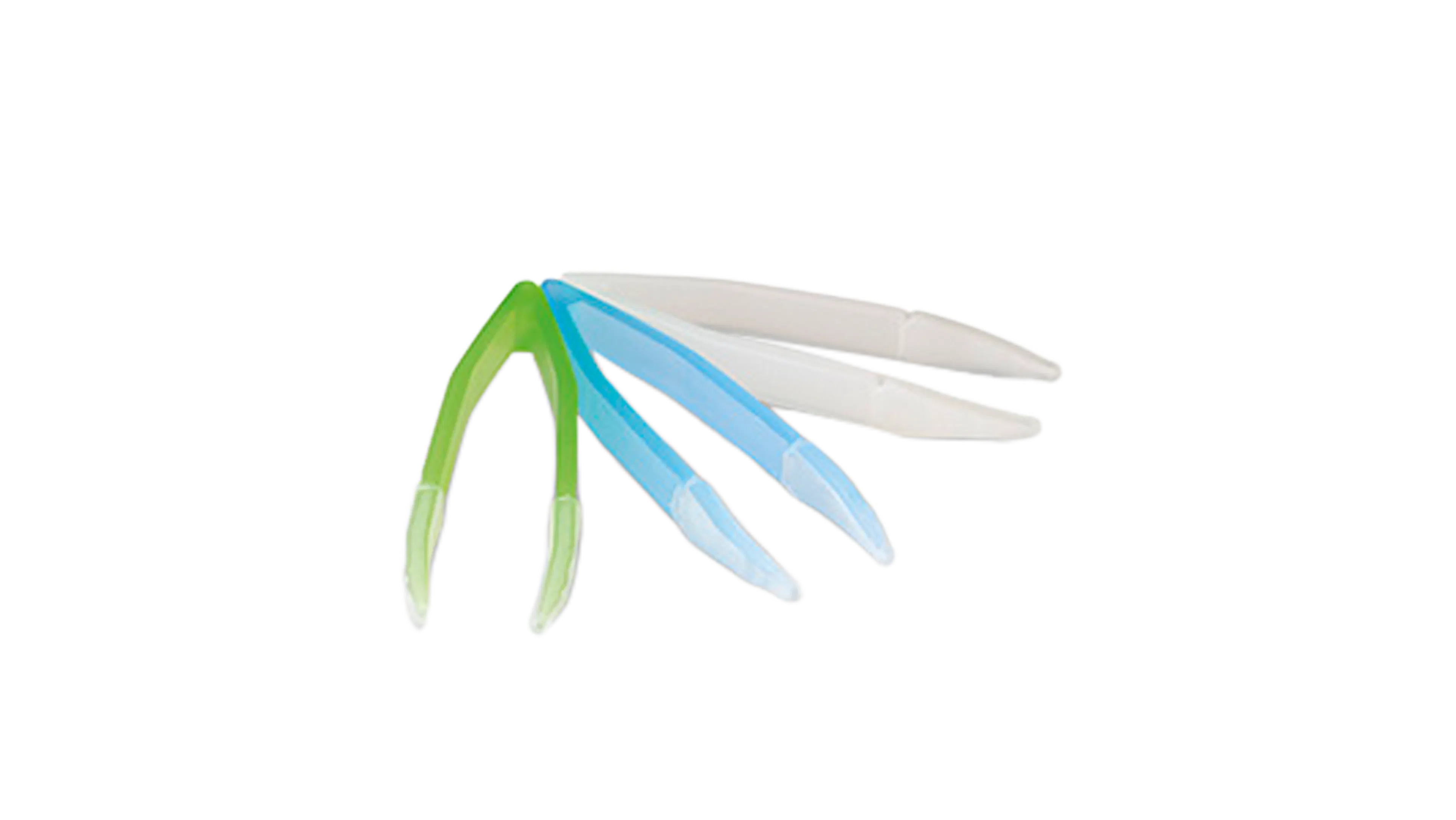 Front, Pinças para a remoção lentes