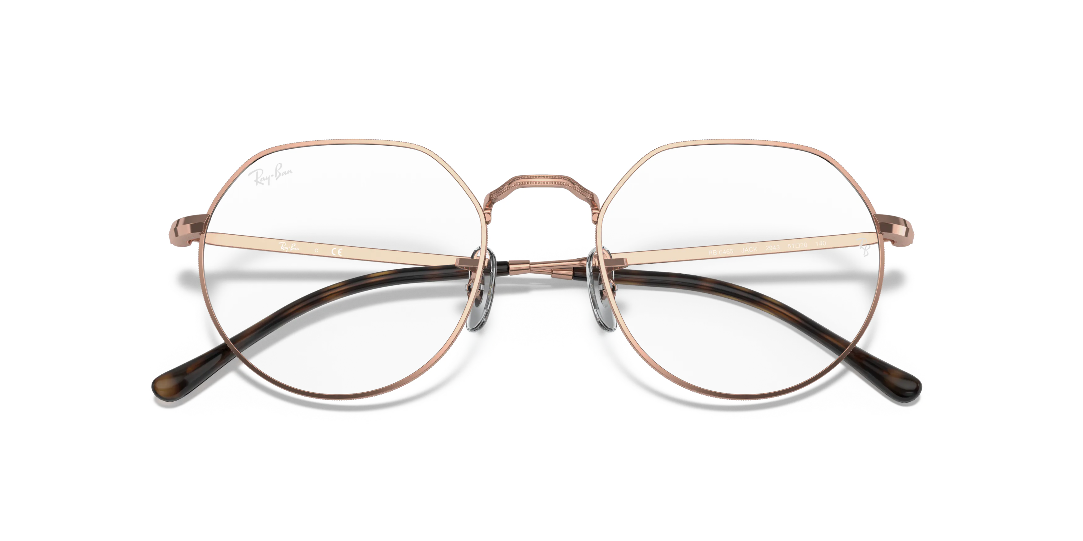 Folded, RAY-BAN Jack Optics RX6465 2943