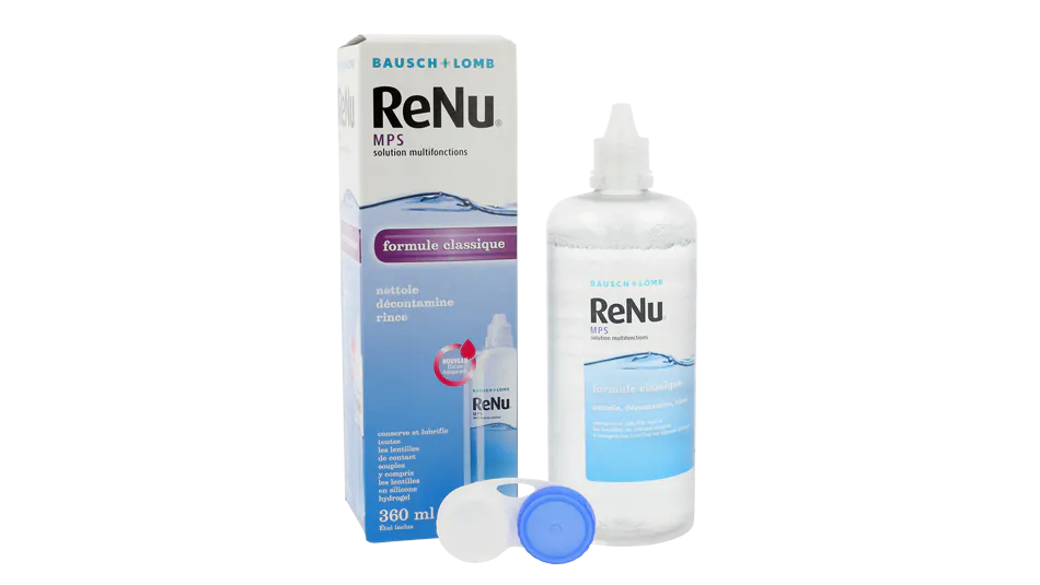 Front, Renu Mps  - 355ml Multifonction FLACON SIMPLE (250 À 360ML)