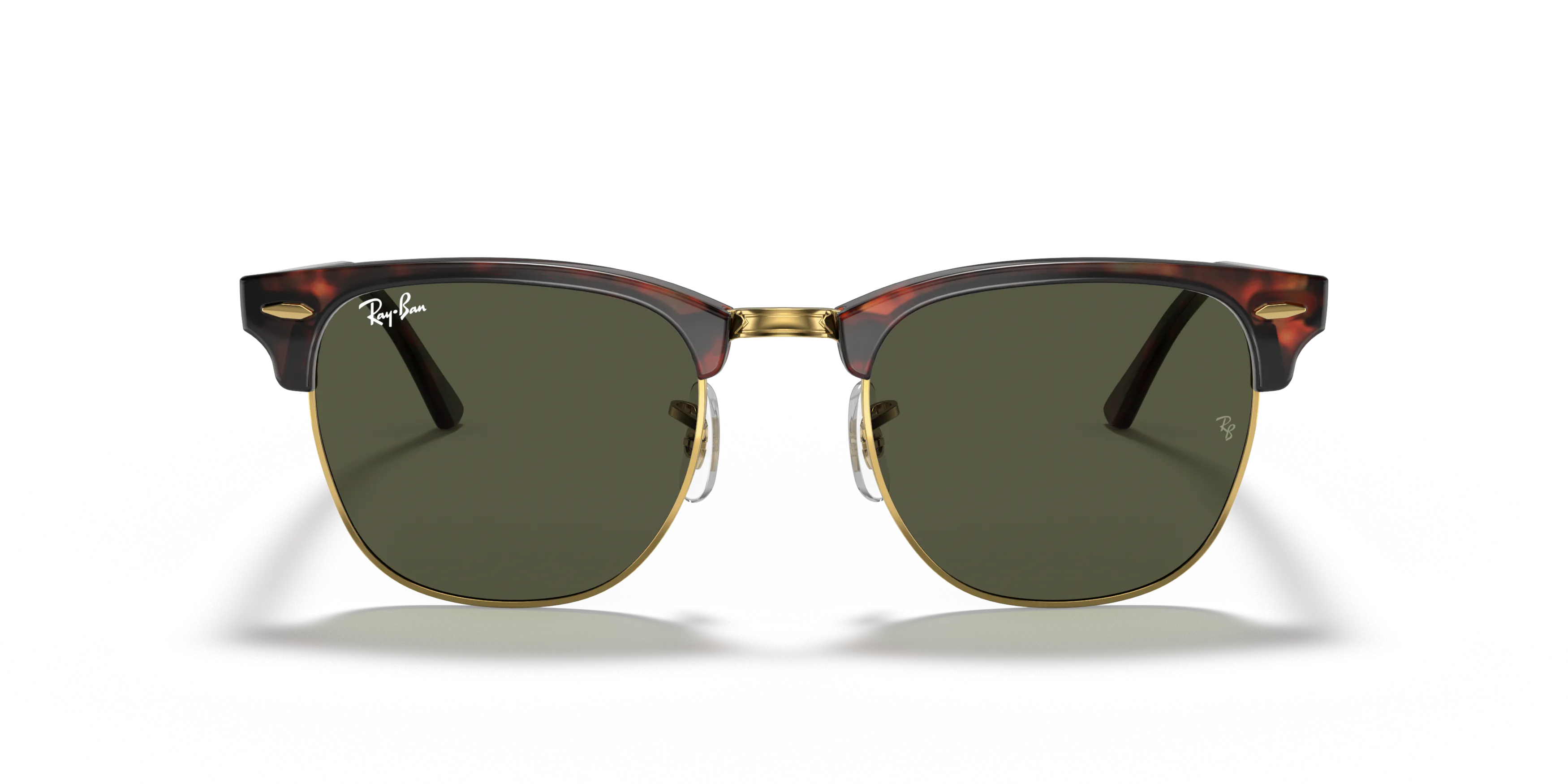 Front, Ray-Ban Clubmaster Classic RB3016 W0366