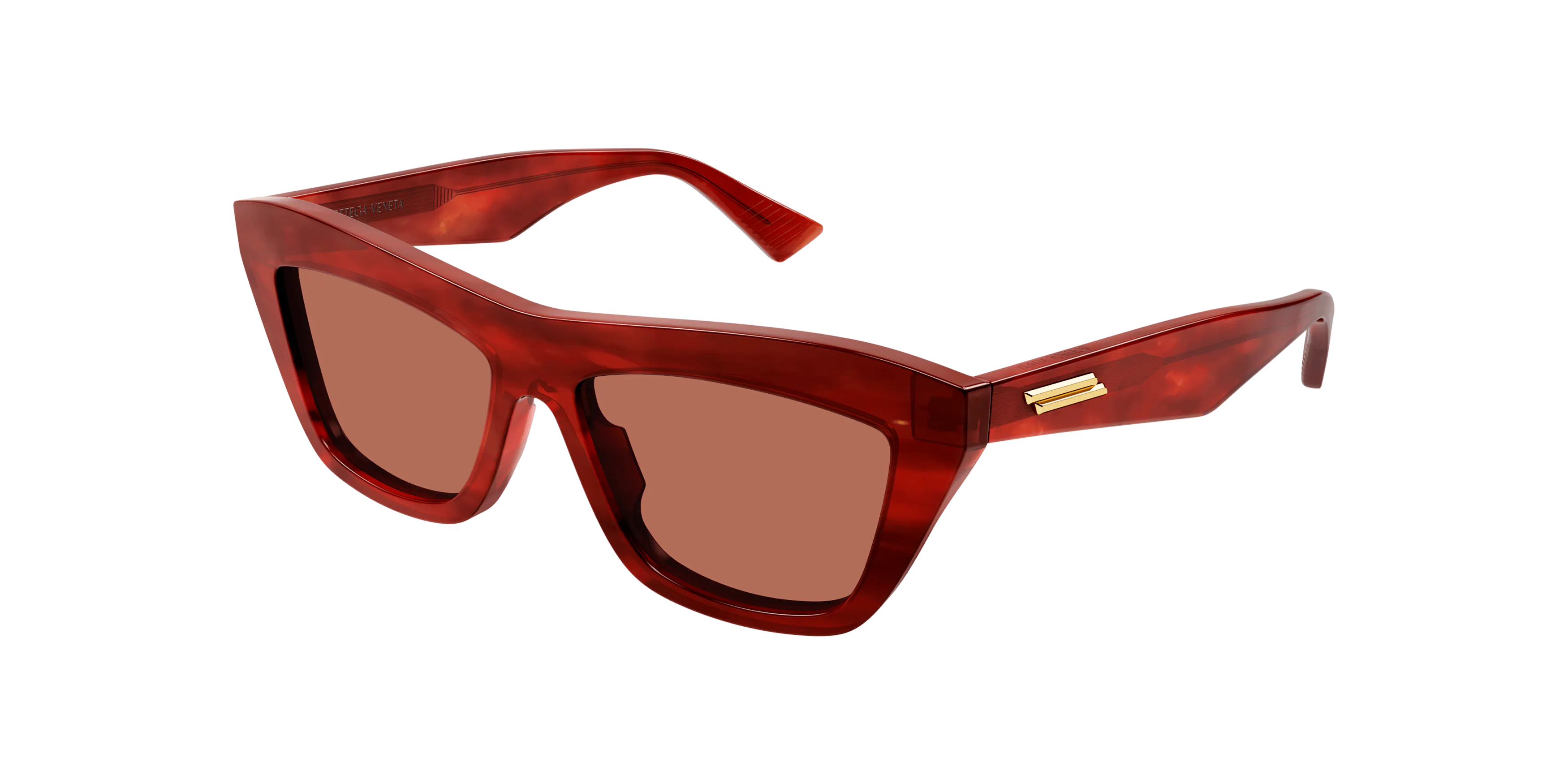 Bottega Veneta BV1121S Solbriller - Katteøjne Skildpadde