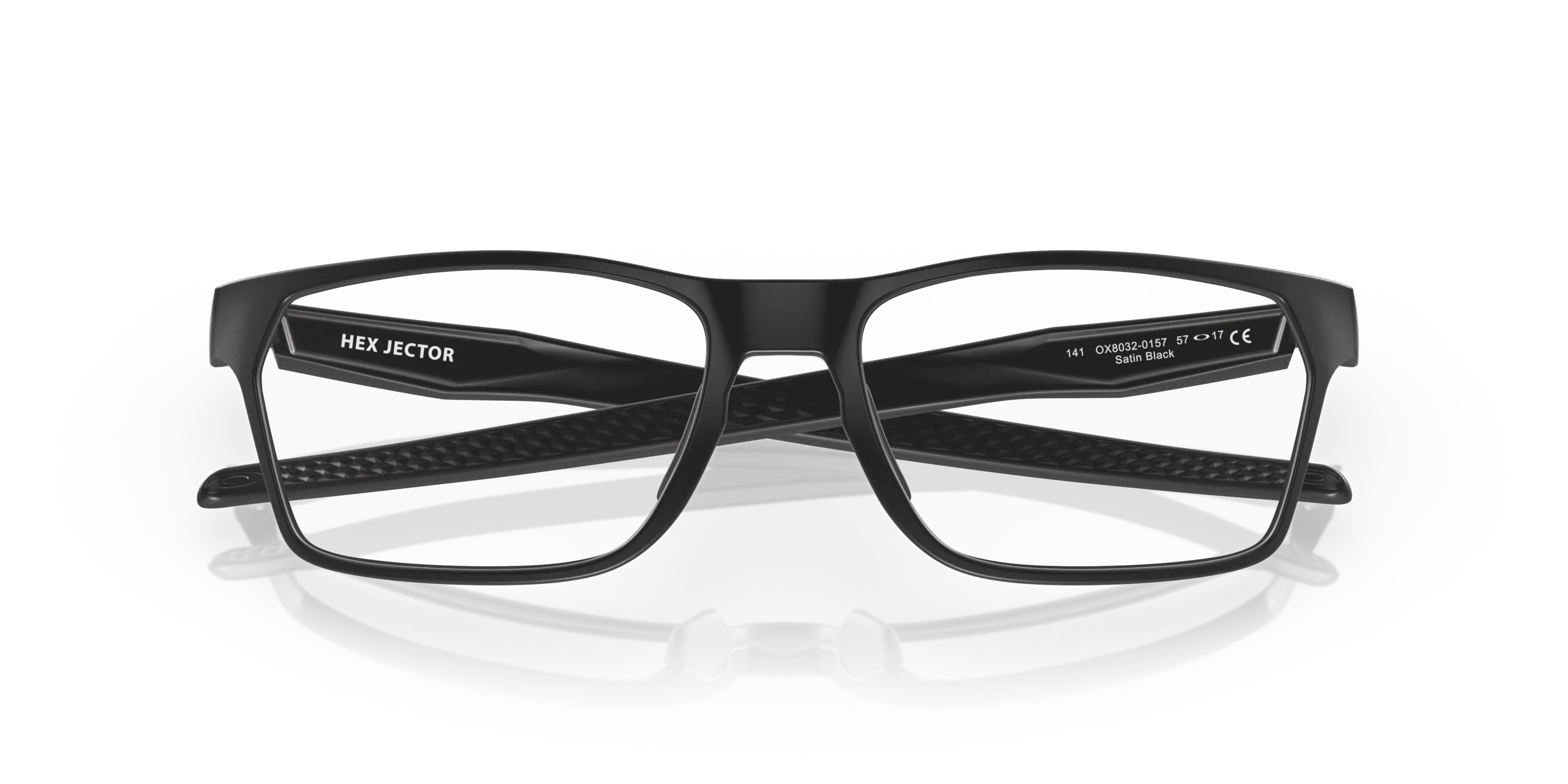 Oakley OX8032 Hex Jector rectangle Glasses with Grey frame | David