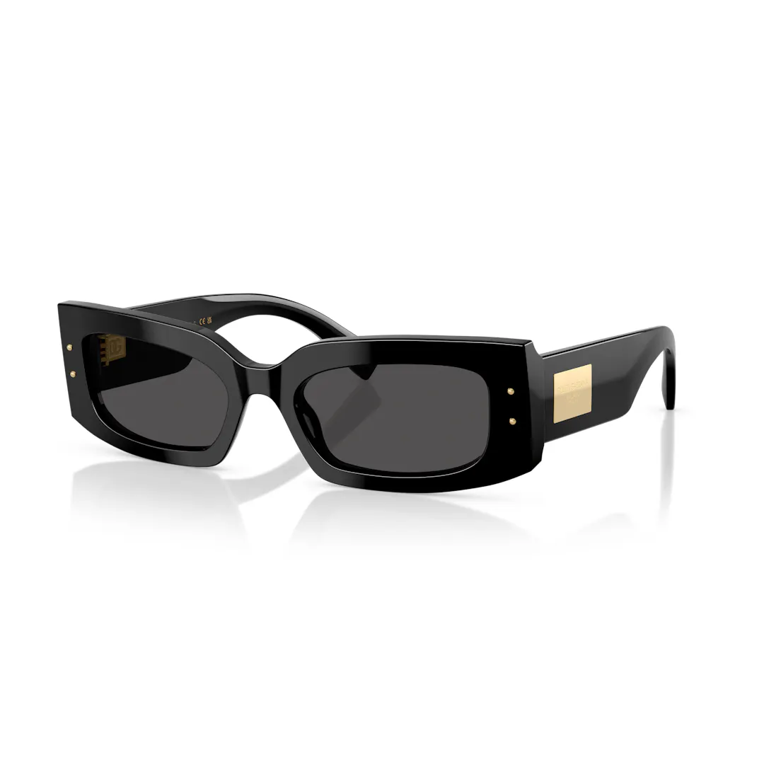 Dolce & Gabbana DG 4479 solbriller til kvinder - sort acetat