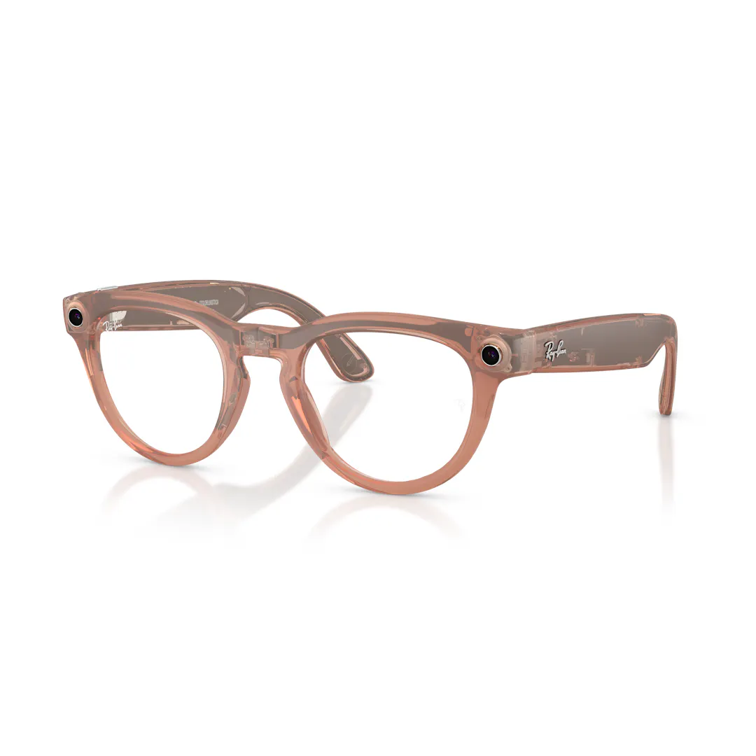 Ray-Ban Meta Headliner Transitions 0RW4013 Solbriller - Katteøjne Pink