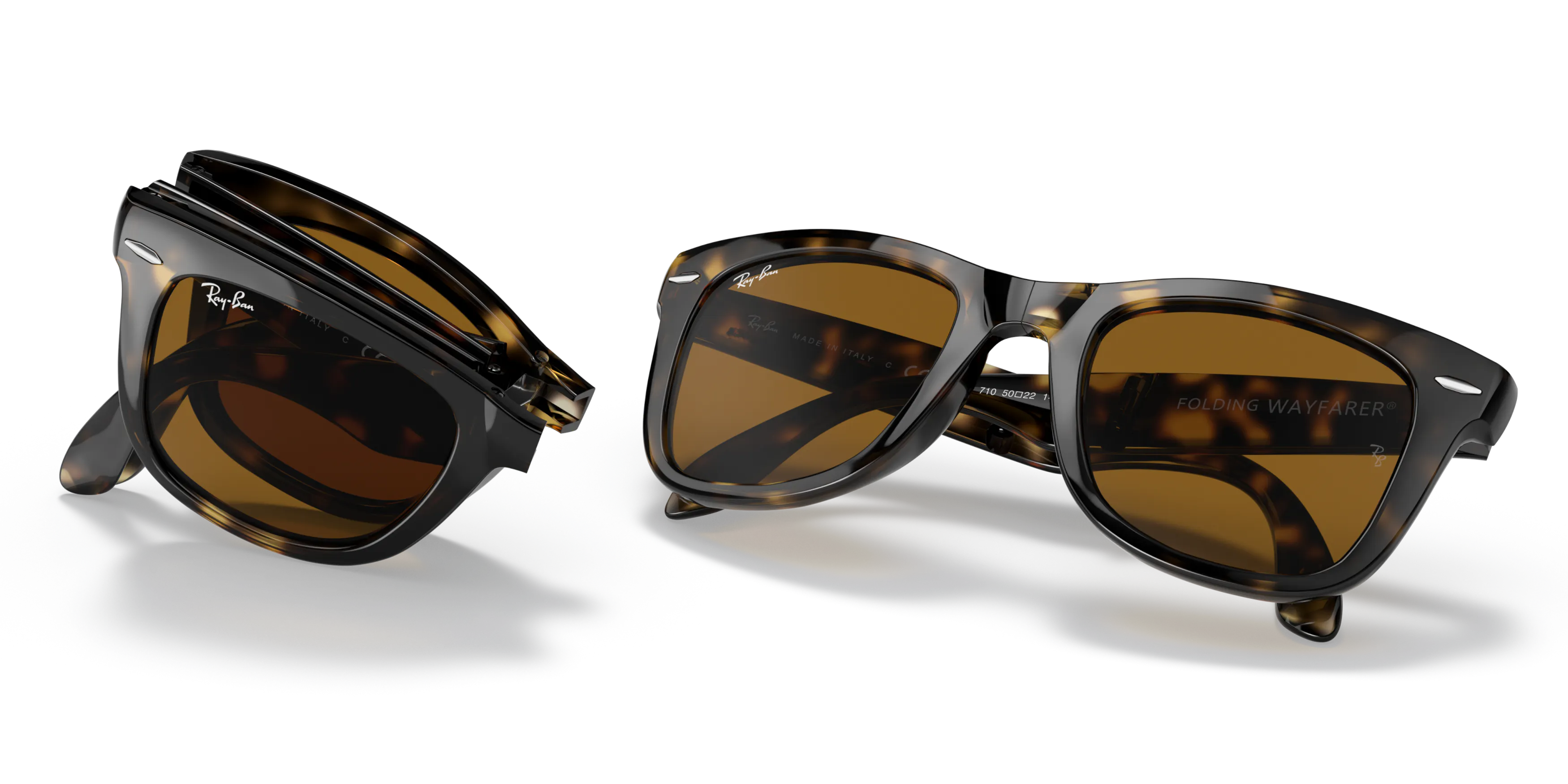 Detail05, Ray-Ban Wayfarer Folding Classic RB4105 710