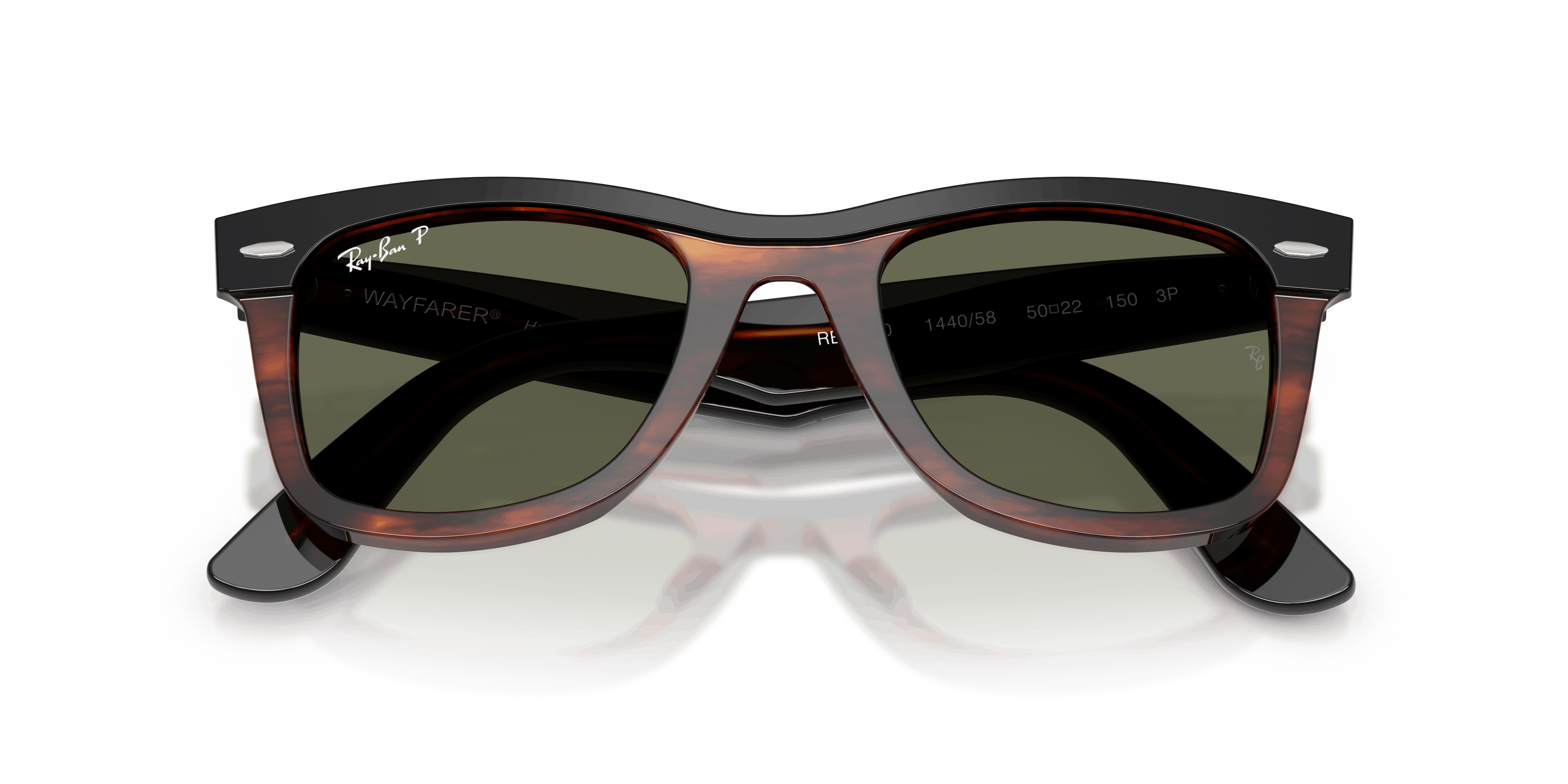 Folded, Ray-Ban Wayfarer Street Neat RB2240 002/81