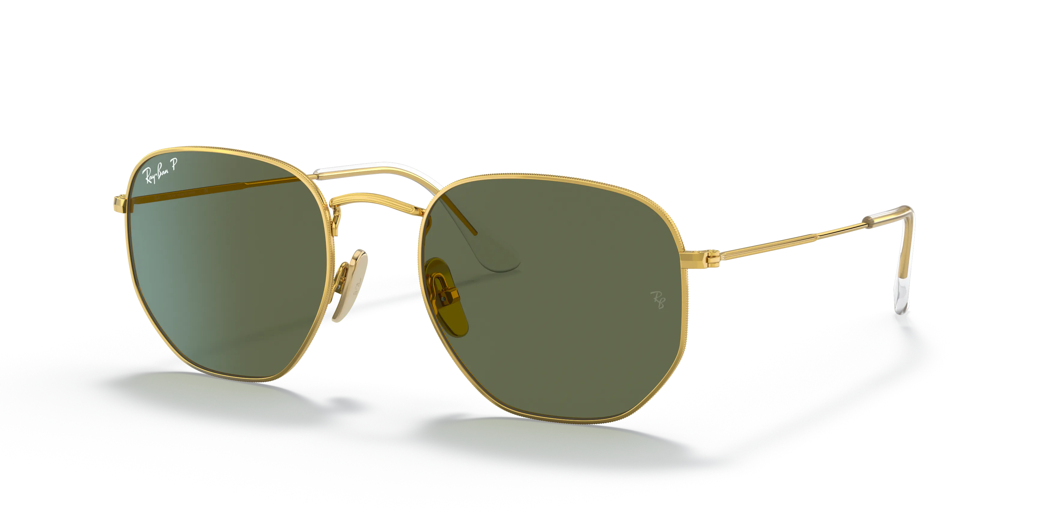 Angle_Left01, Ray-Ban Hexagonal Titanium 0RB8148 921658