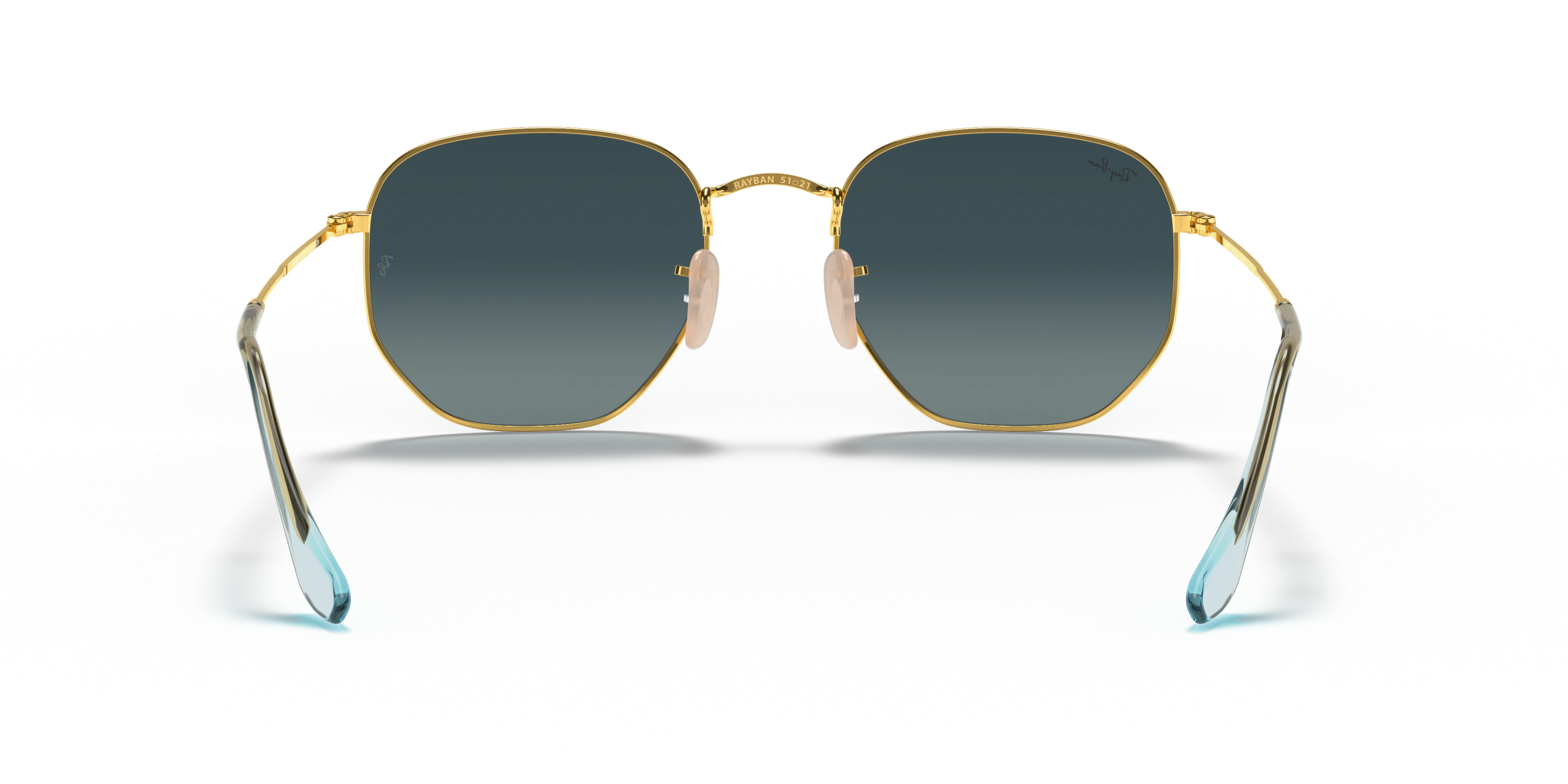 Detail02, Ray-Ban Hexagonal Flat Lenses RB 3548N Sunglasses