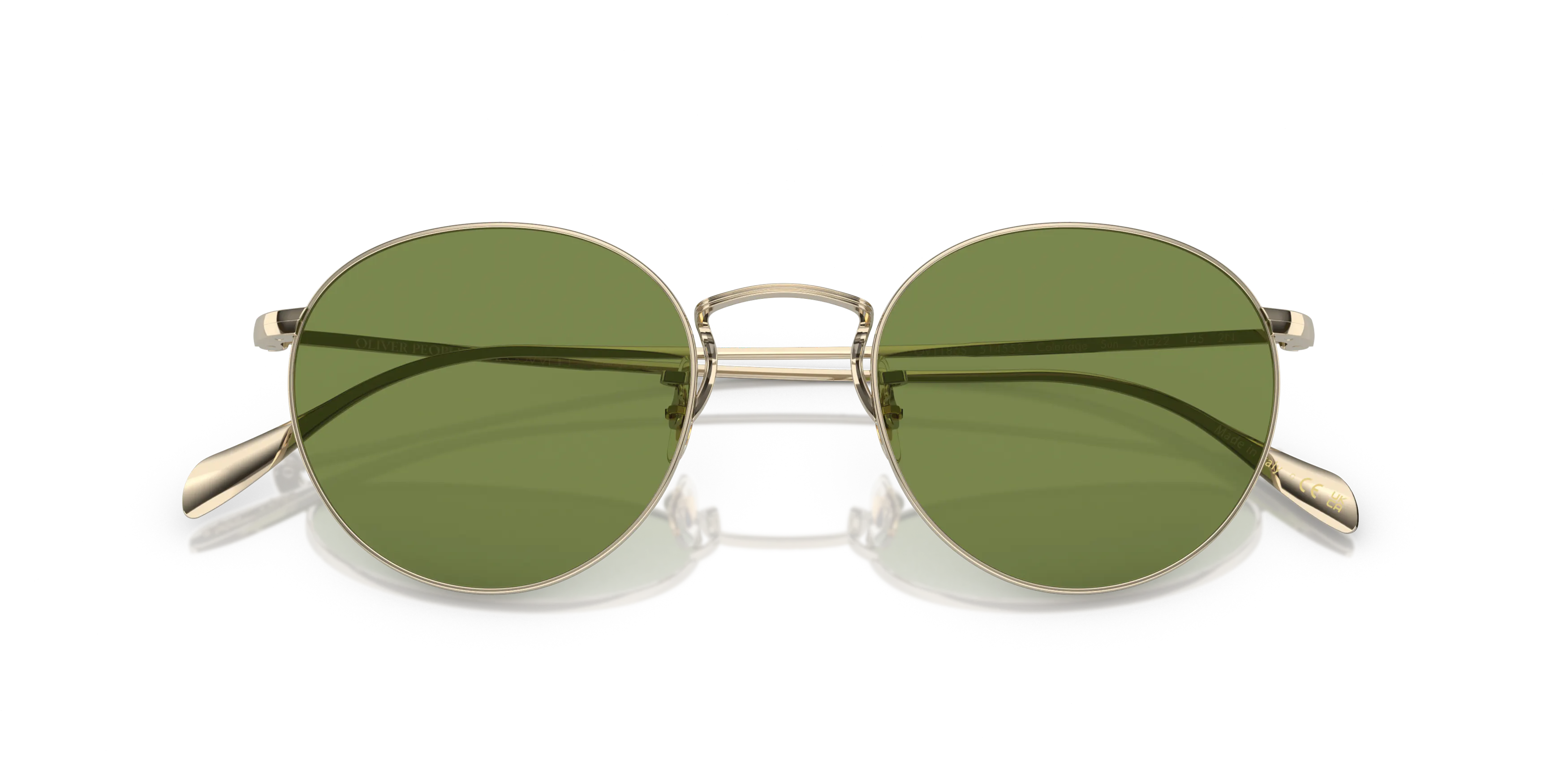 Oliver Peoples OV1186S Coleridge Sun panto Sunglasses with Gold