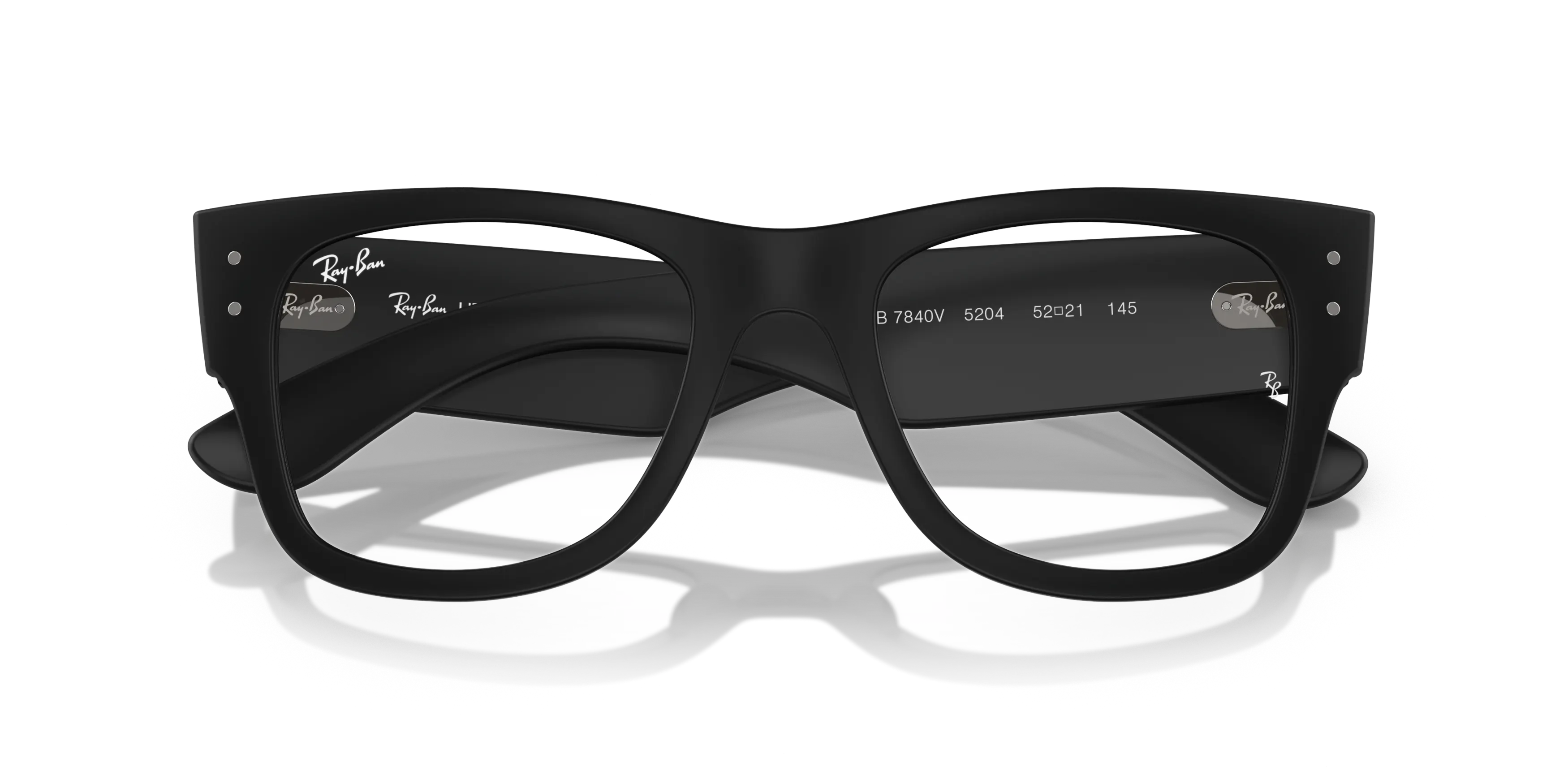 Folded, RAY-BAN Mega Wayfarer Optics Liteforce RX7840V 5204