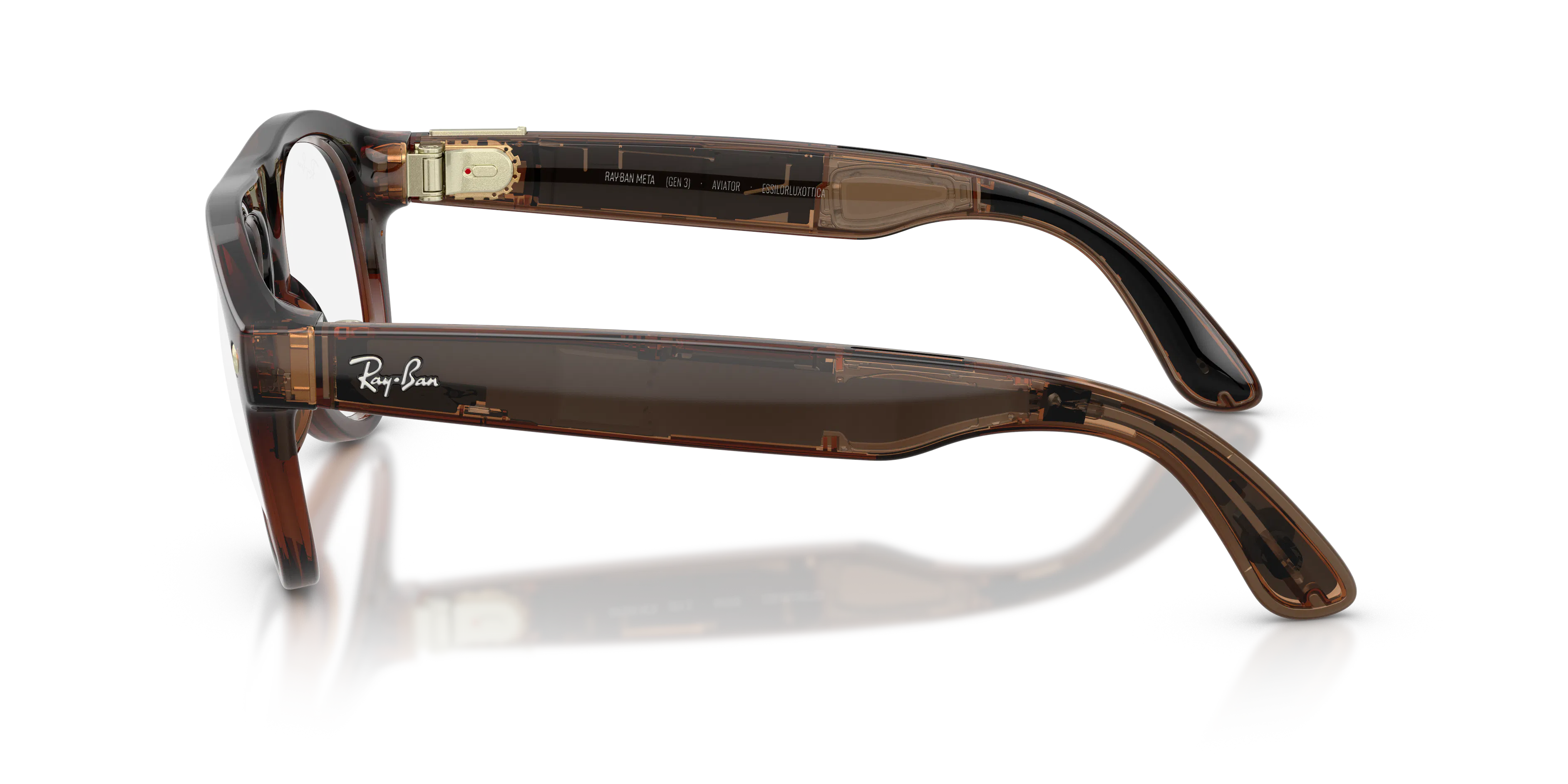 Angle_Left02, Ray-Ban Meta Aviator Transitions® (Gen 3) RW4016 6912JD
