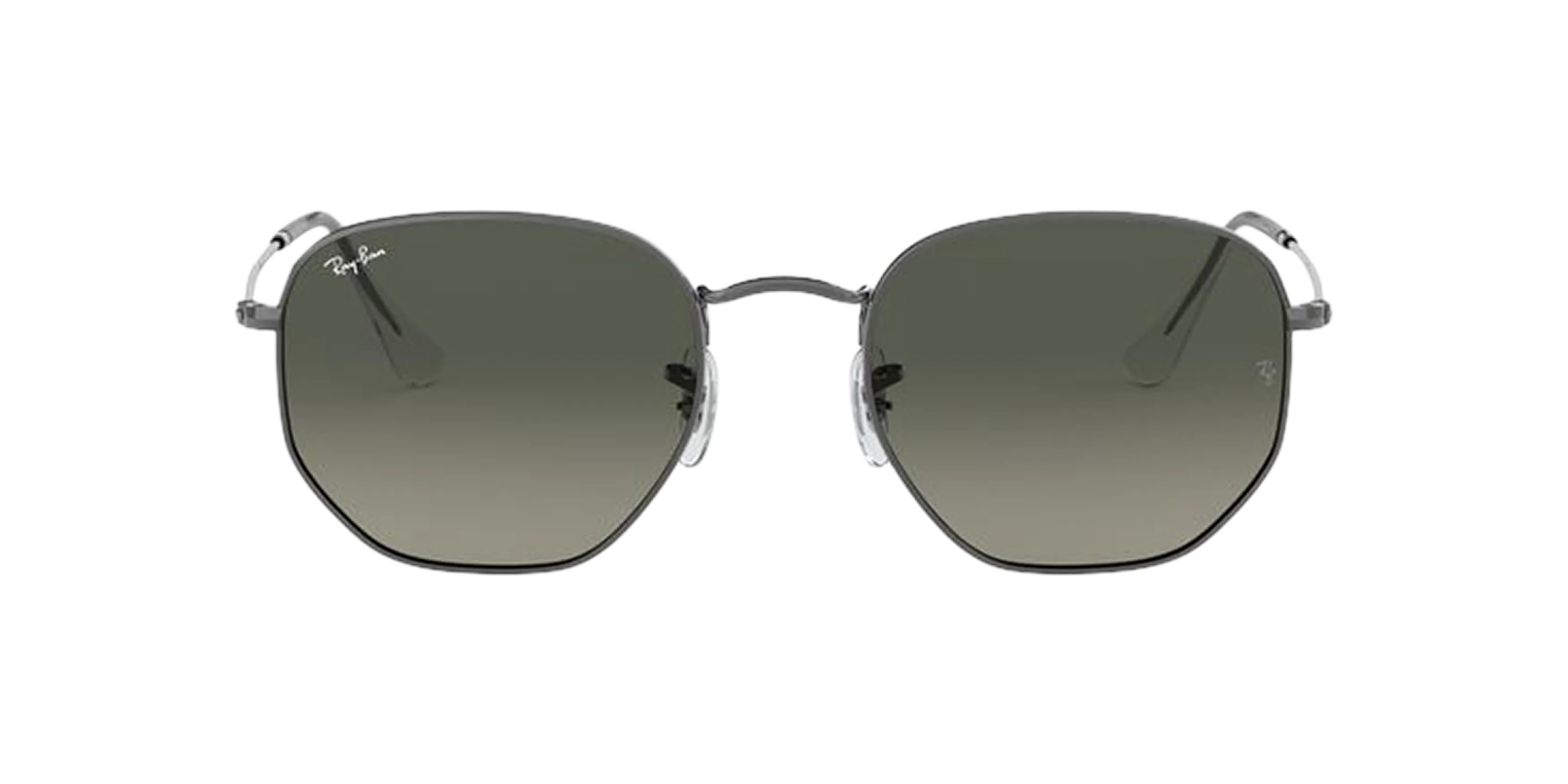 Front, Ray-Ban Hexagonal Flat Lenses RB3548N 004/71