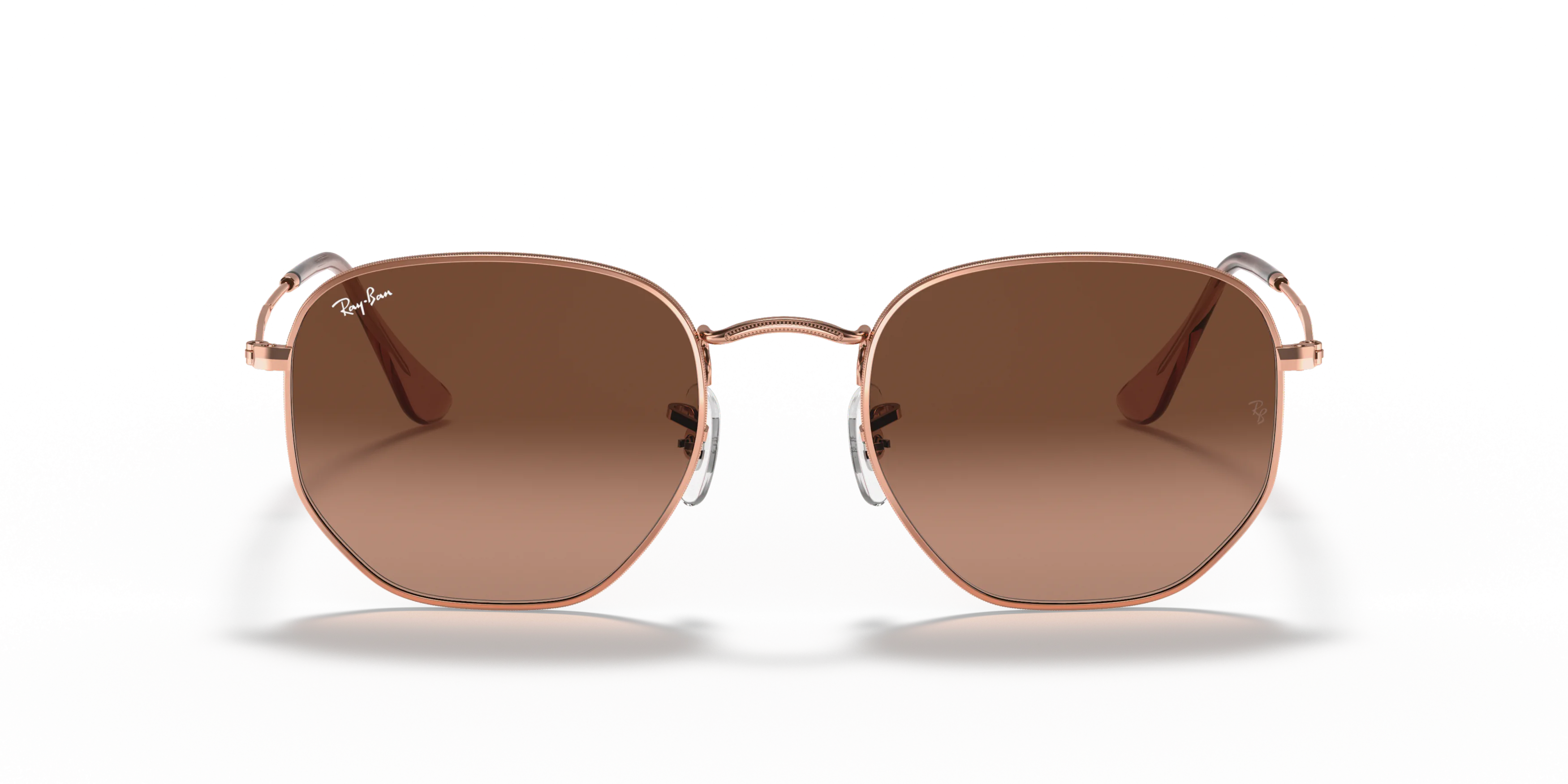 Front, Ray-Ban Hexagonal Flat Lenses RB3548N 9069A5