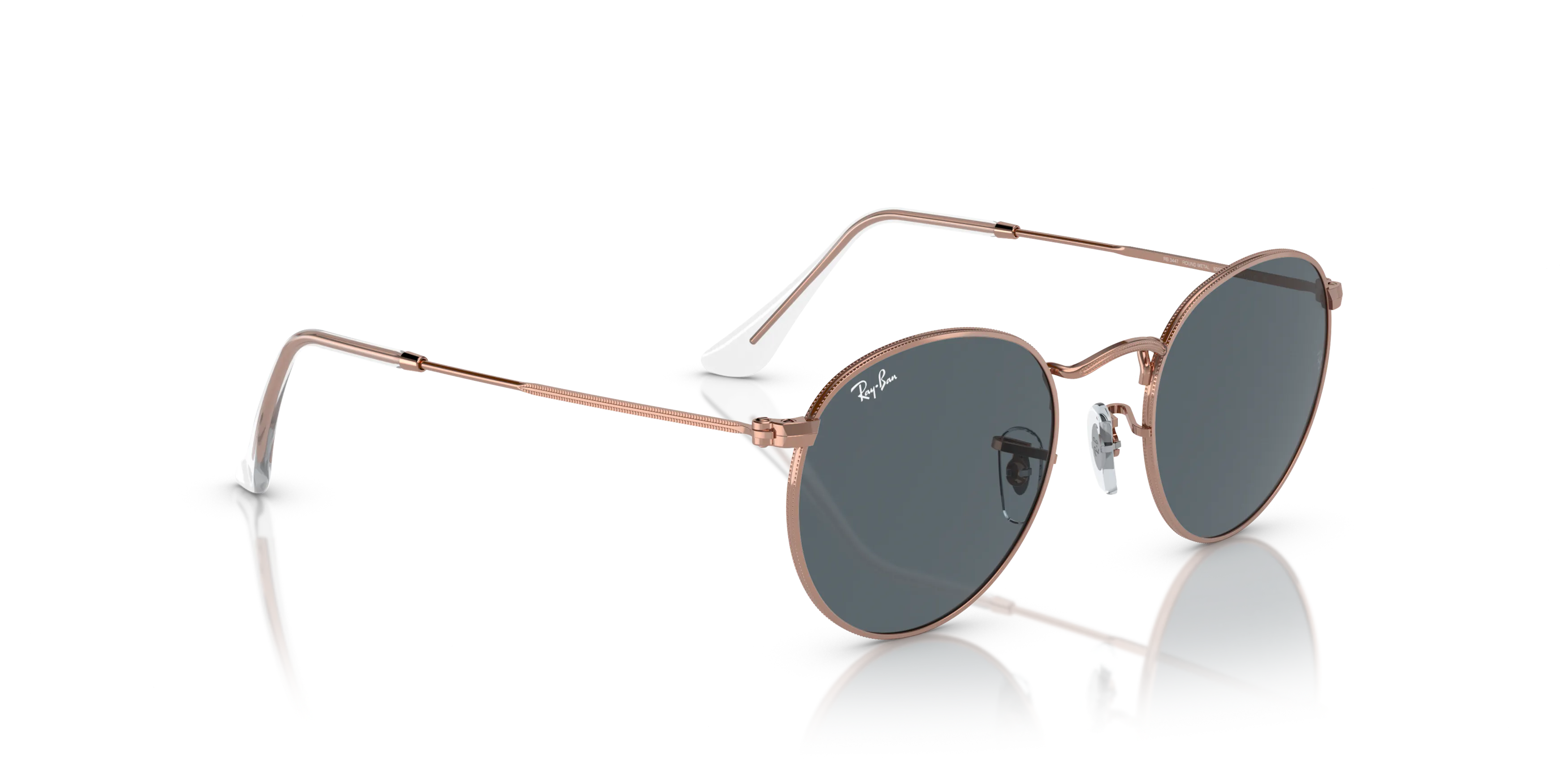 Angle_Right01, Ray-Ban Round Metal Rose Gold RB3447 9202R5