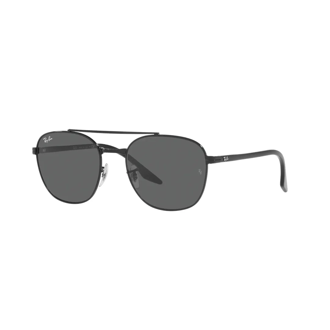 Ray-Ban 0RB3688 Solbriller - Firkantede Sort Ray-Ban 0RB3688 Solbriller - Firkantede Sort