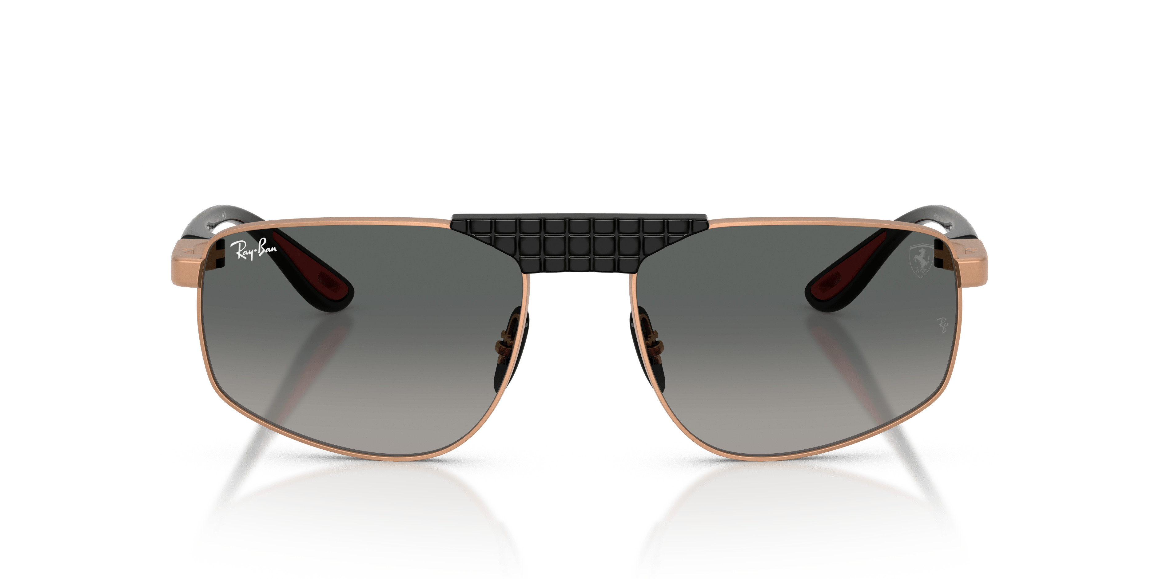 Front, Ray-Ban Scuderia Ferrari Collection RB3776M F126C5
