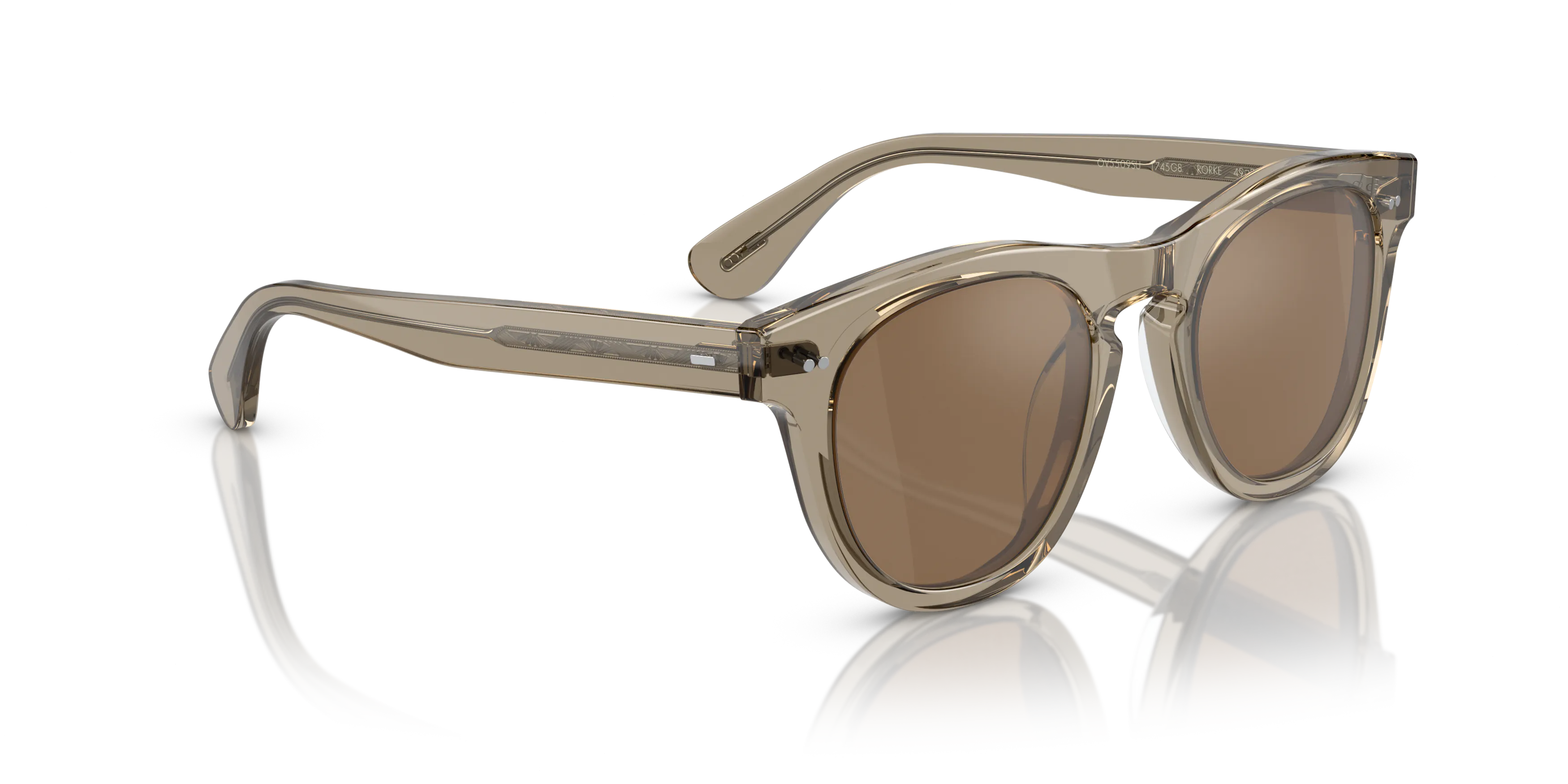 Oliver Peoples OV5509SU Rorke panto Sunglasses with Green frame