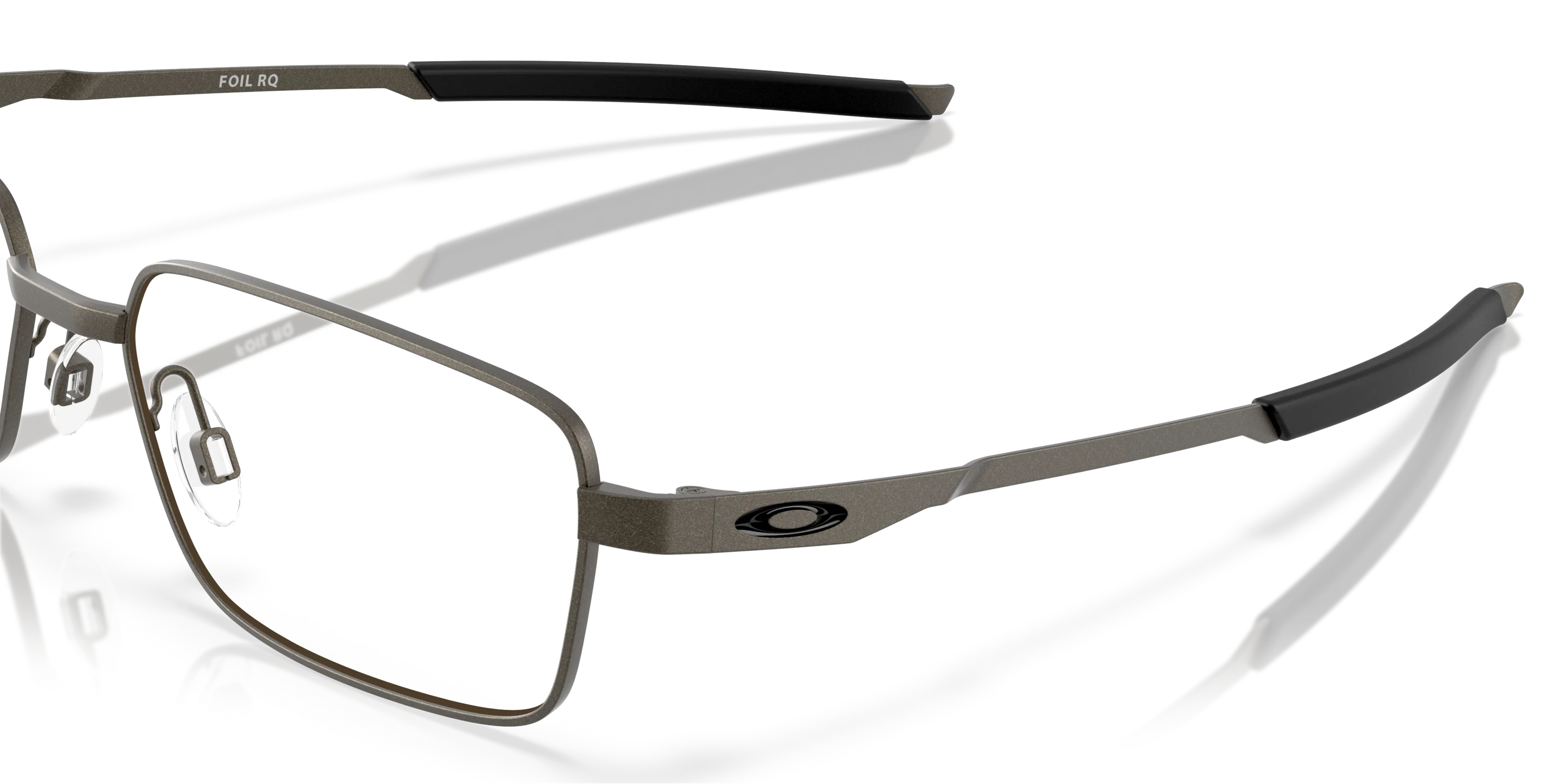 Oakley OX3036 Foil RQ rectangle Glasses with Blue frame | David Clulow