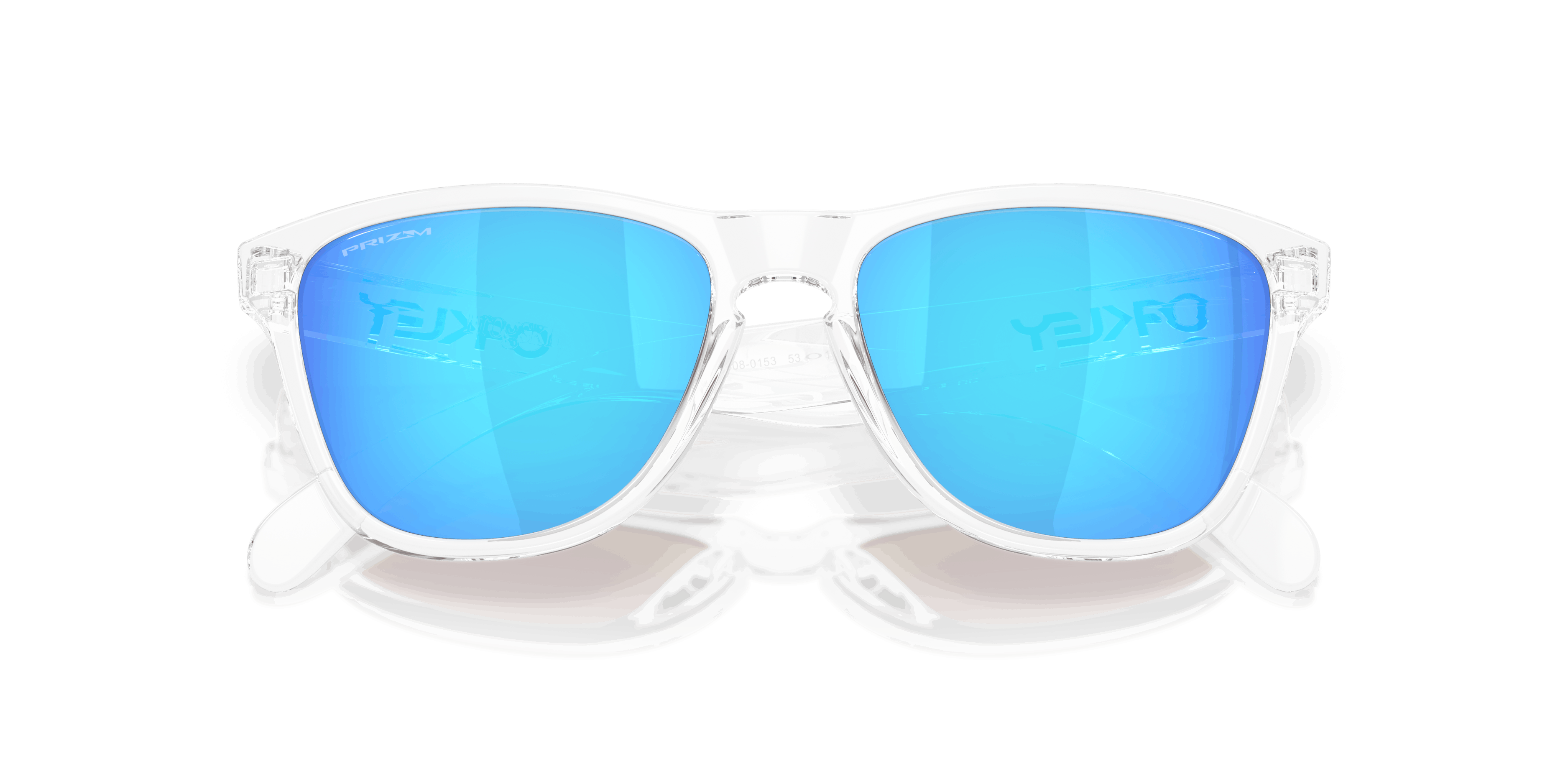 Folded, Oakley Frogskins OO 9508 Sunglasses