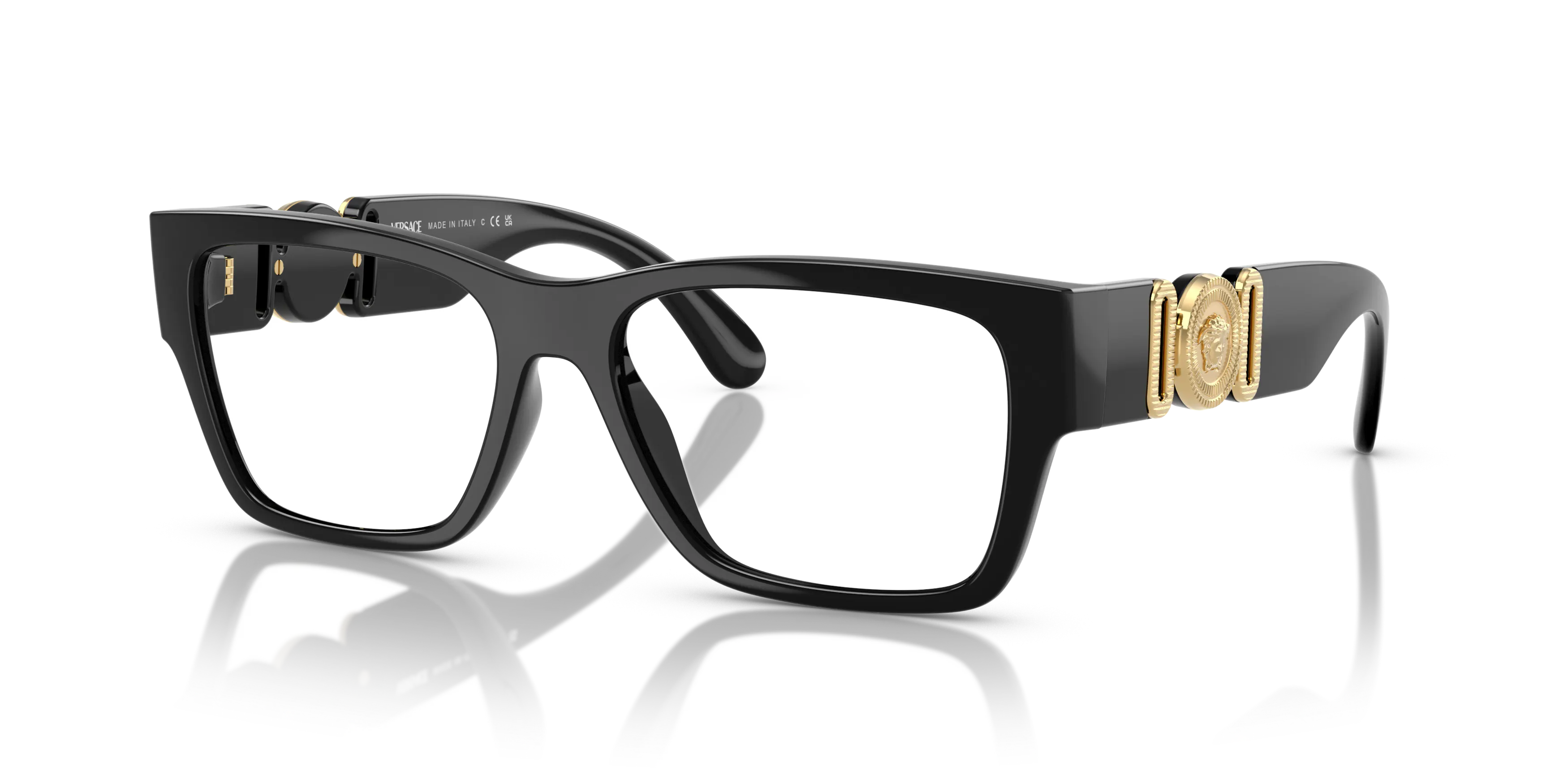 Angle_Left01, Versace 0VE3368U GB1 Glasögonbåge